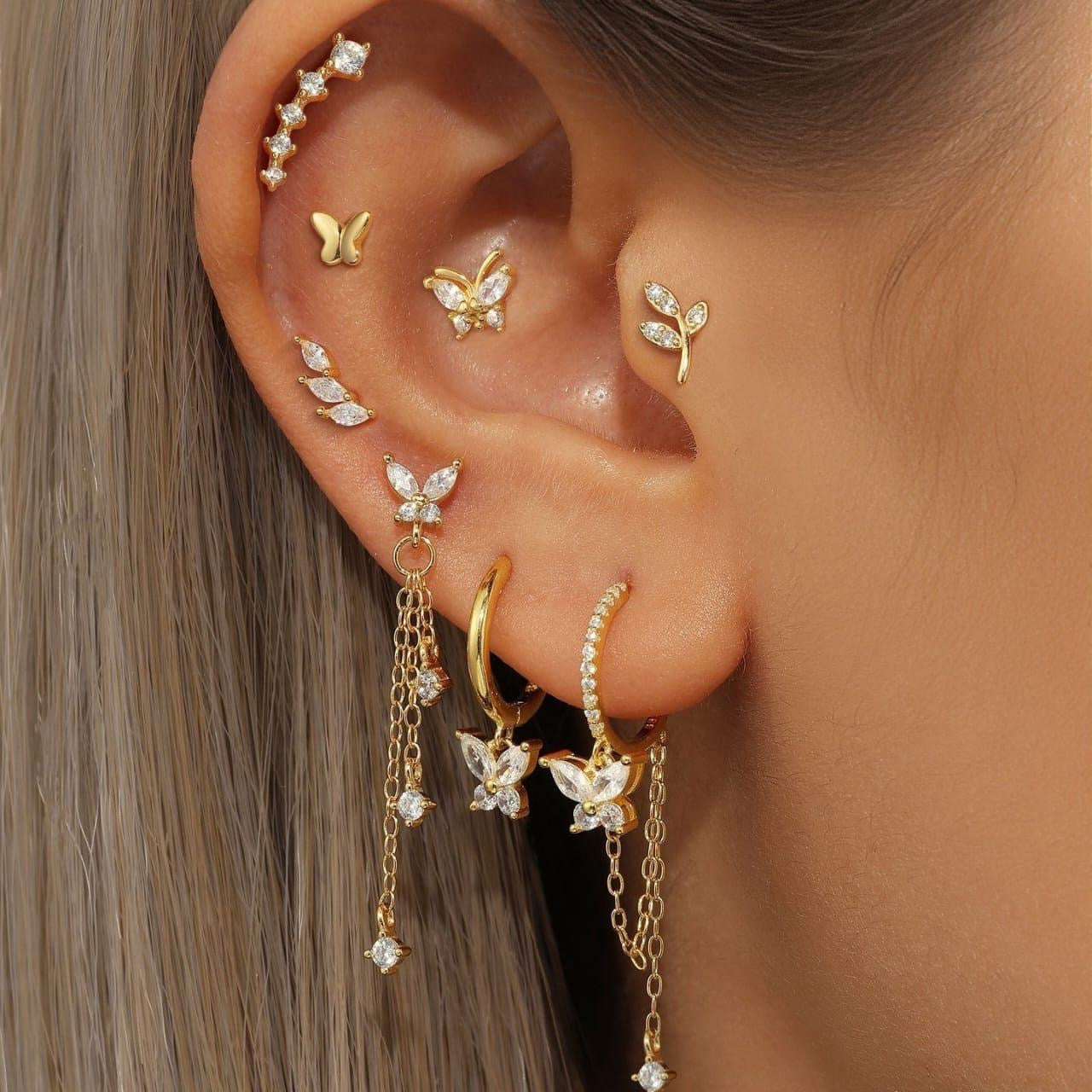 Butterfly earset