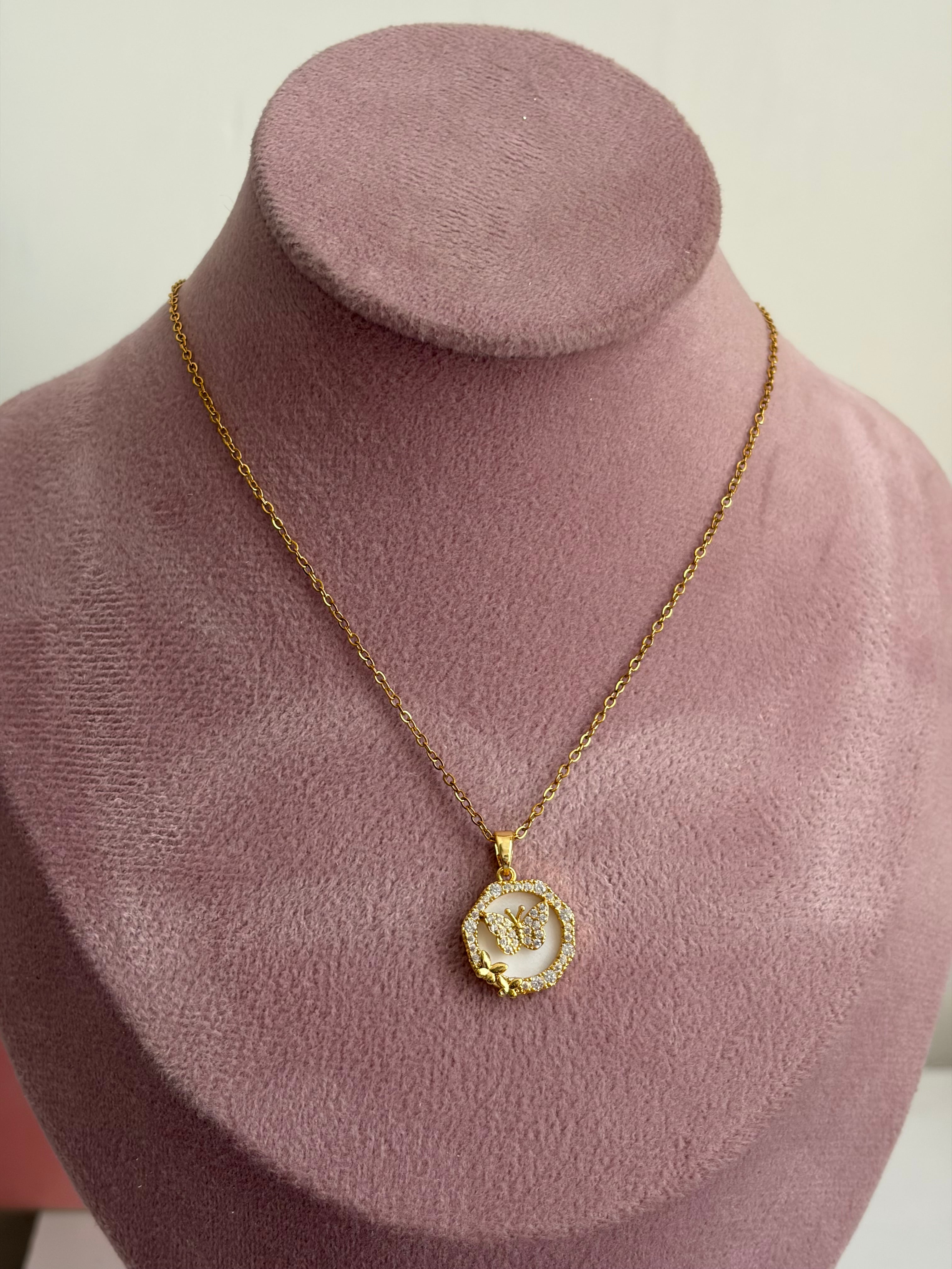 Butterfly necklace