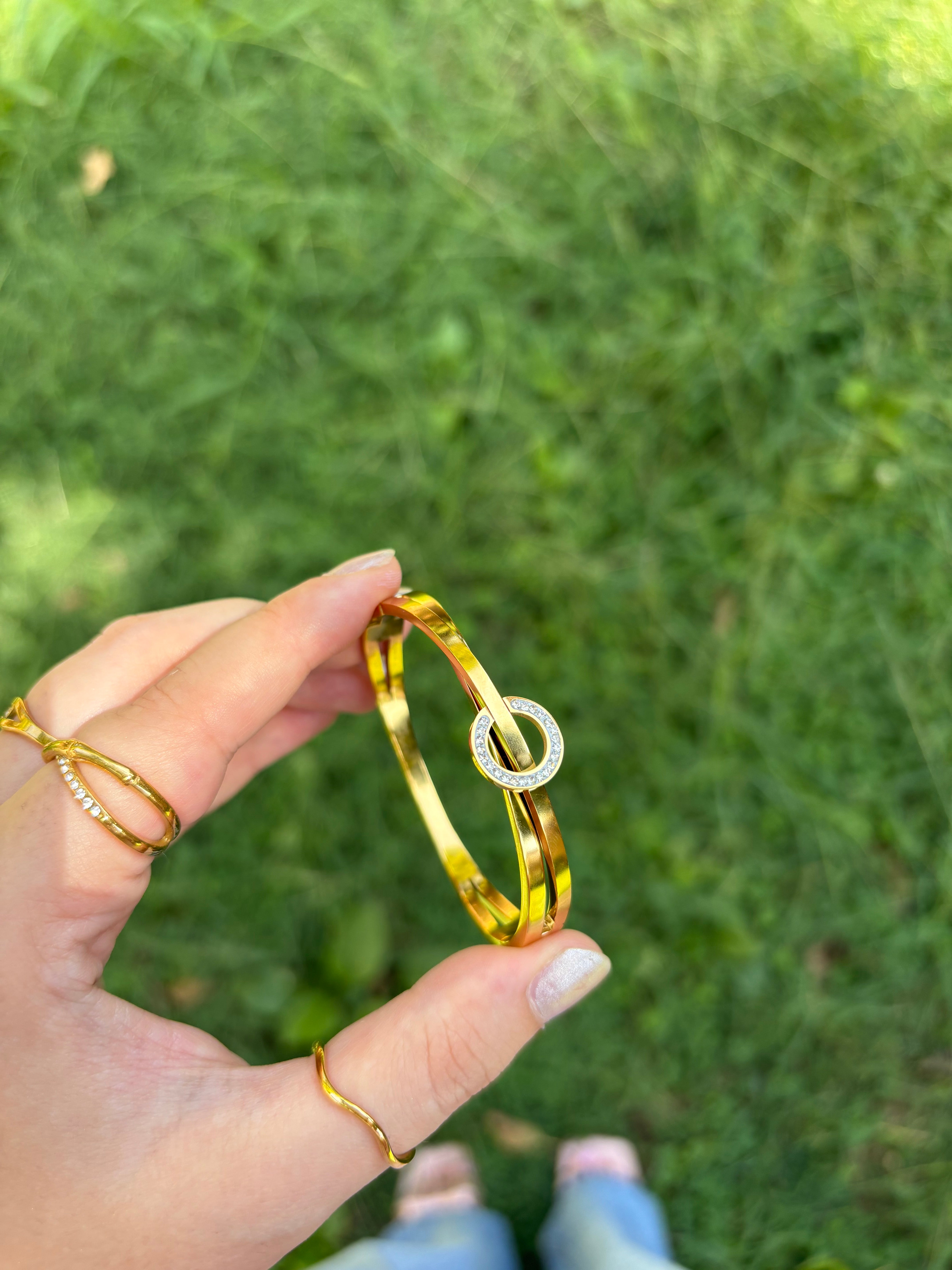 Circle bracelet (baby size)