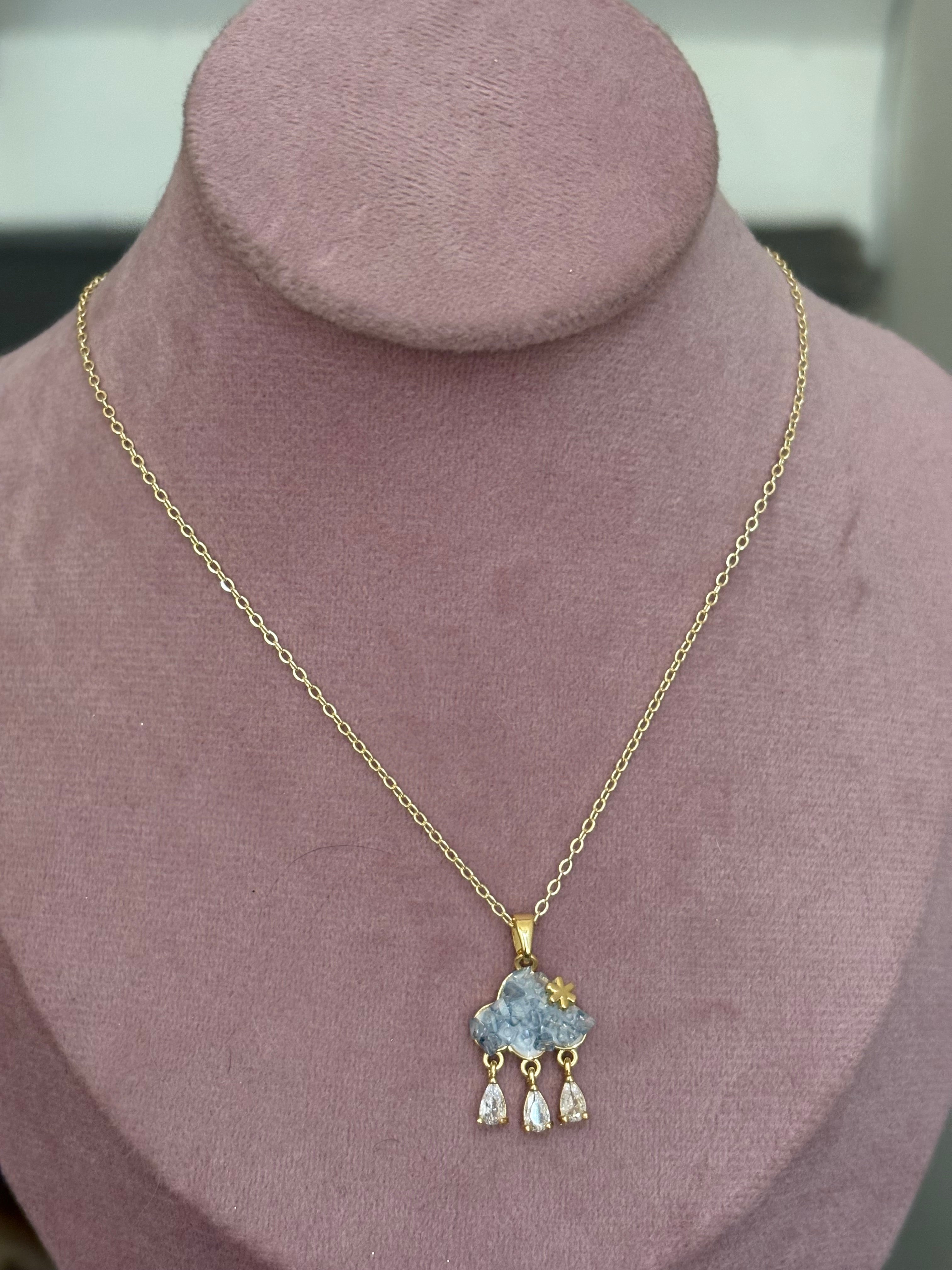 Cloud necklace
