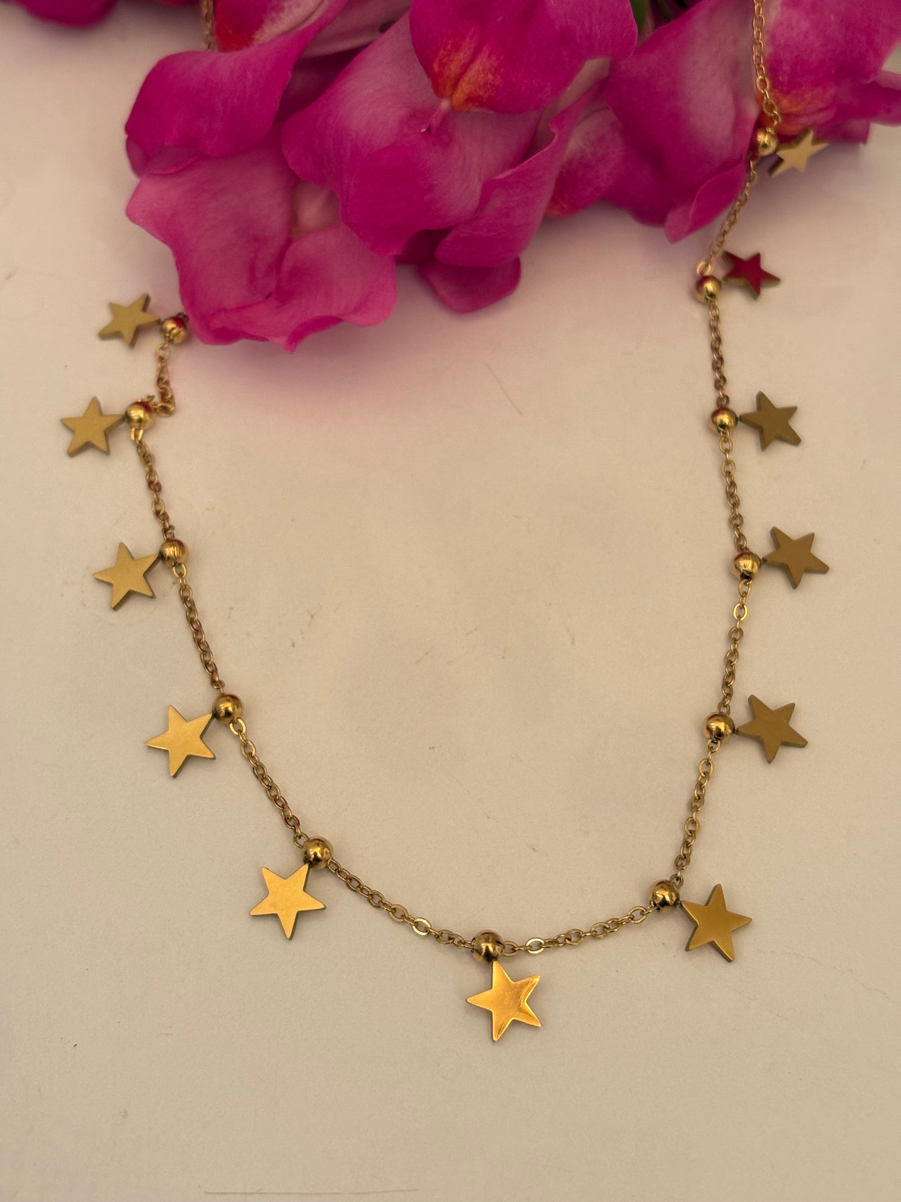 Star charm necklace