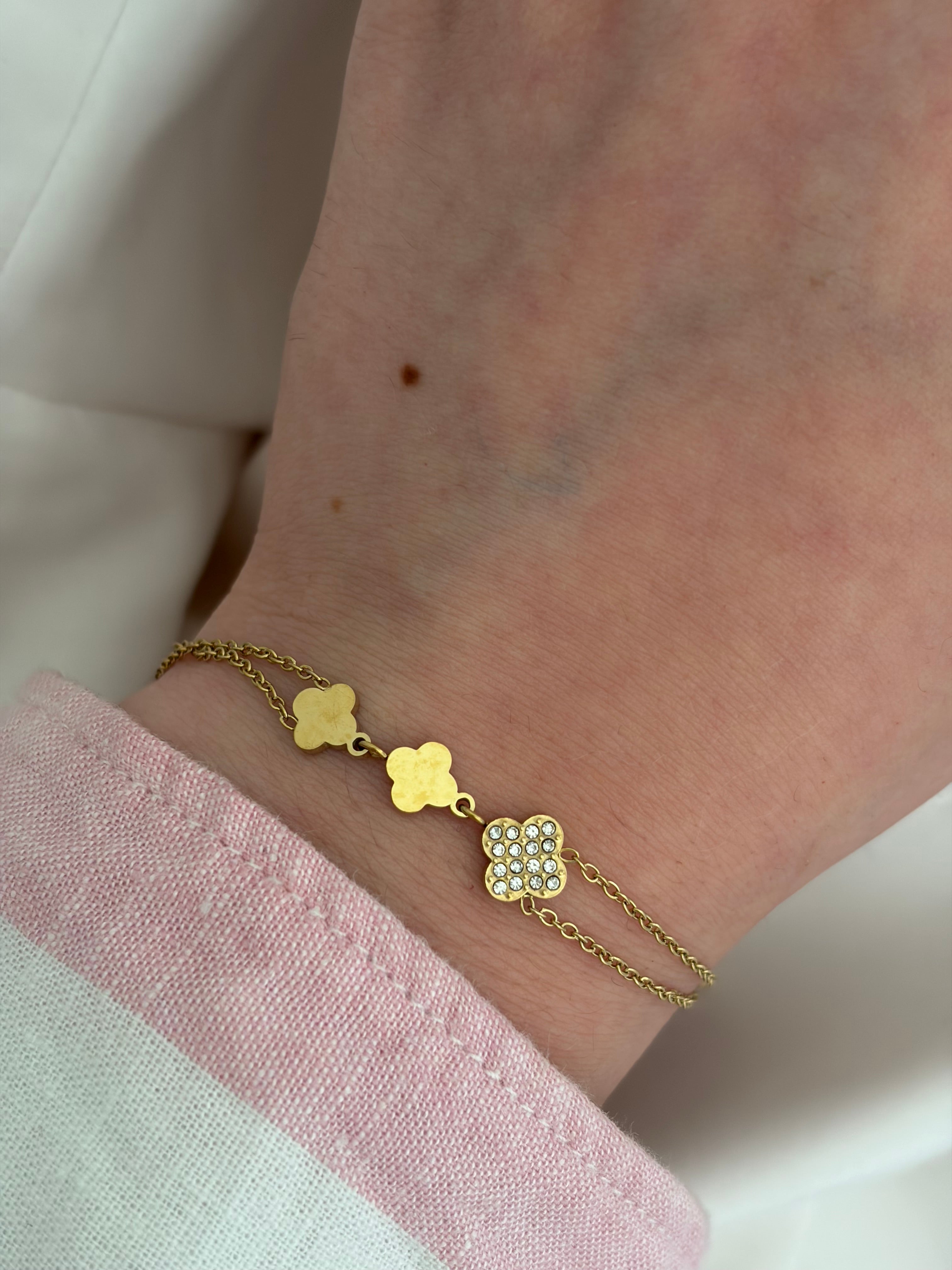 Clover bracelet