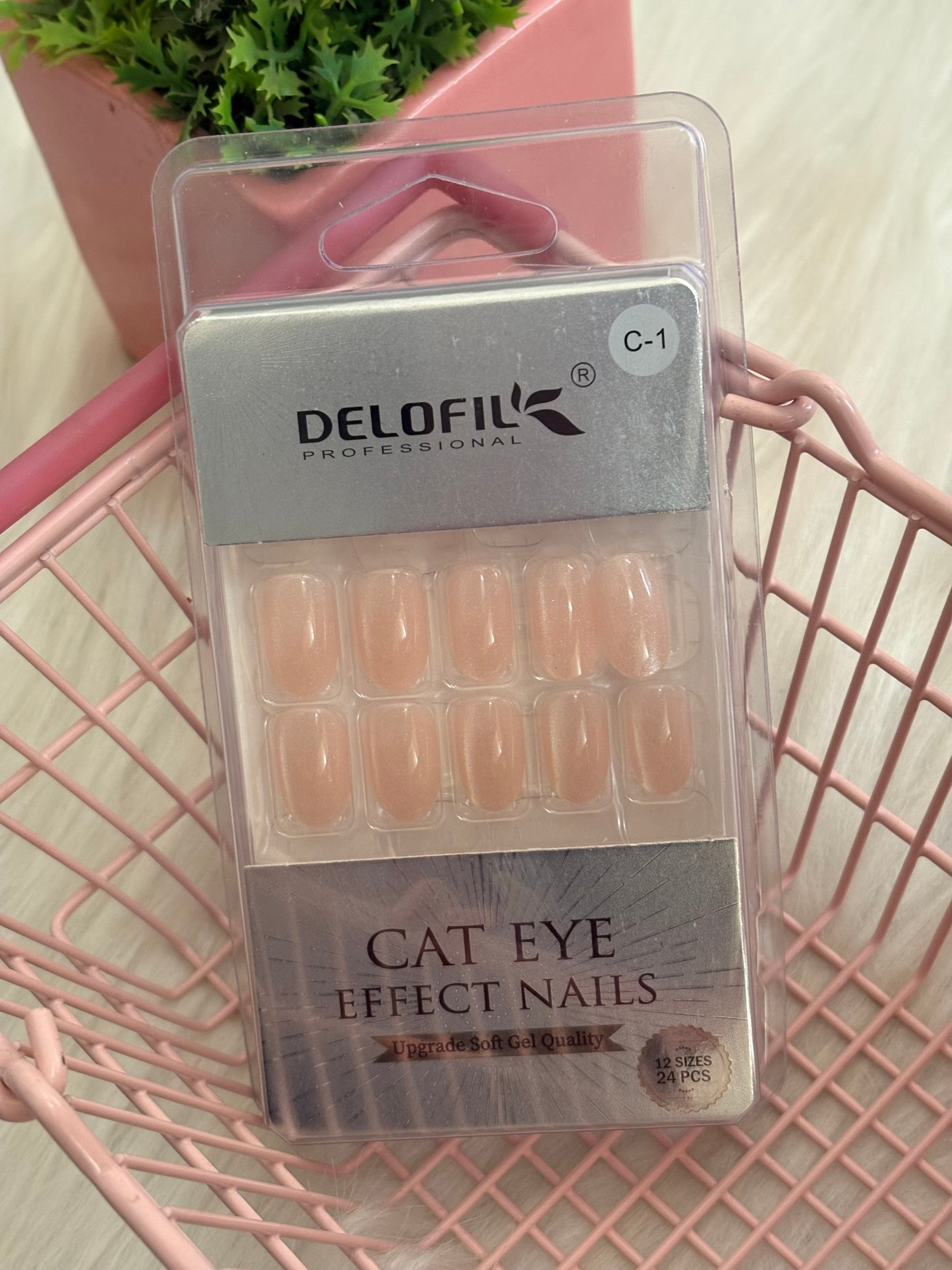 Delofil cateye nails