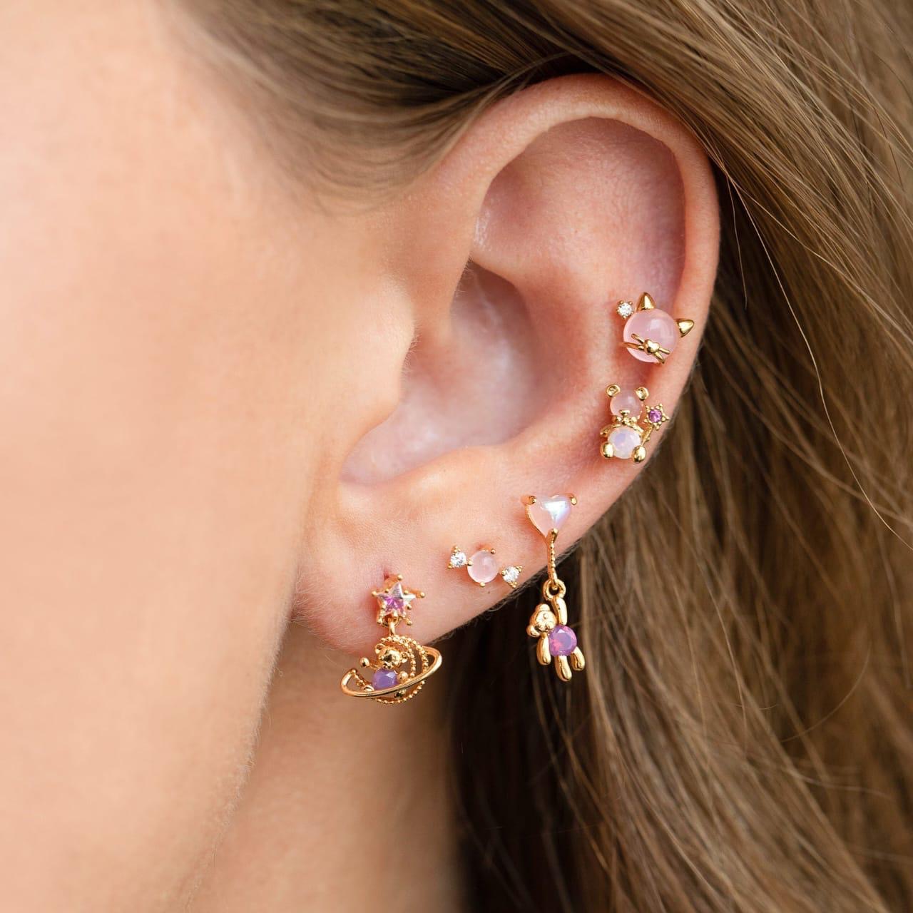 Pink earset