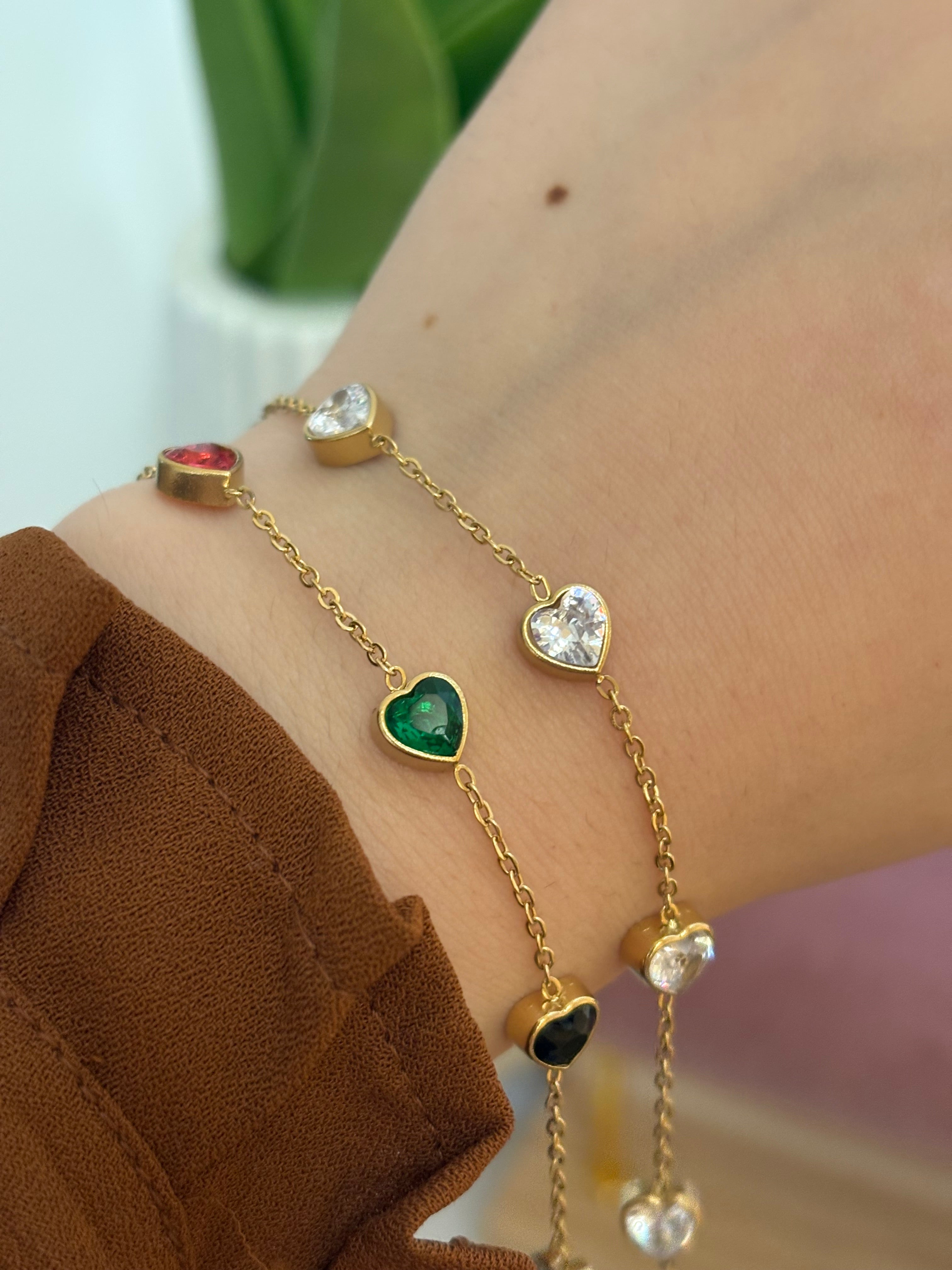 Hearts bracelet