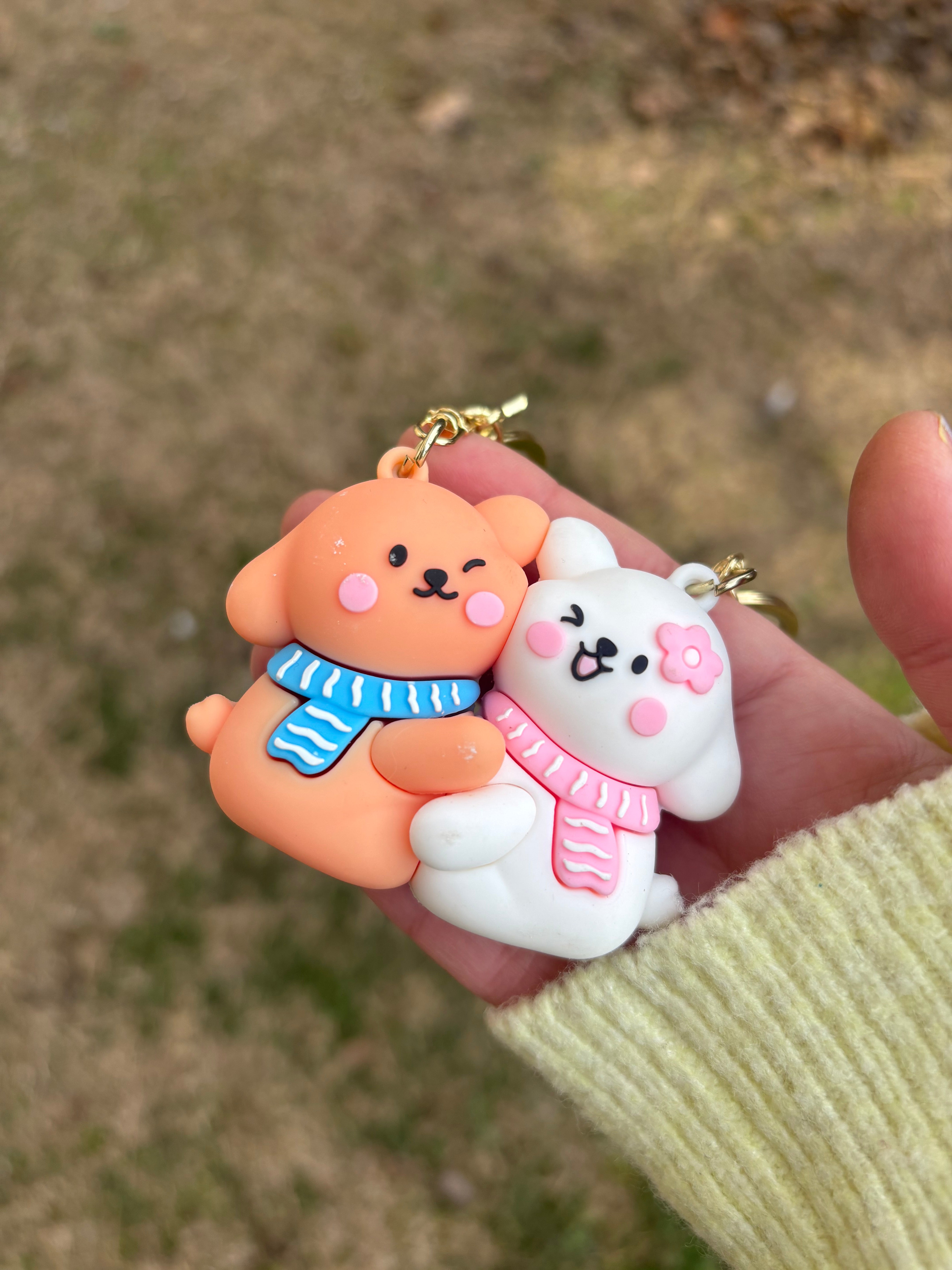 Cozy keychain(pair)