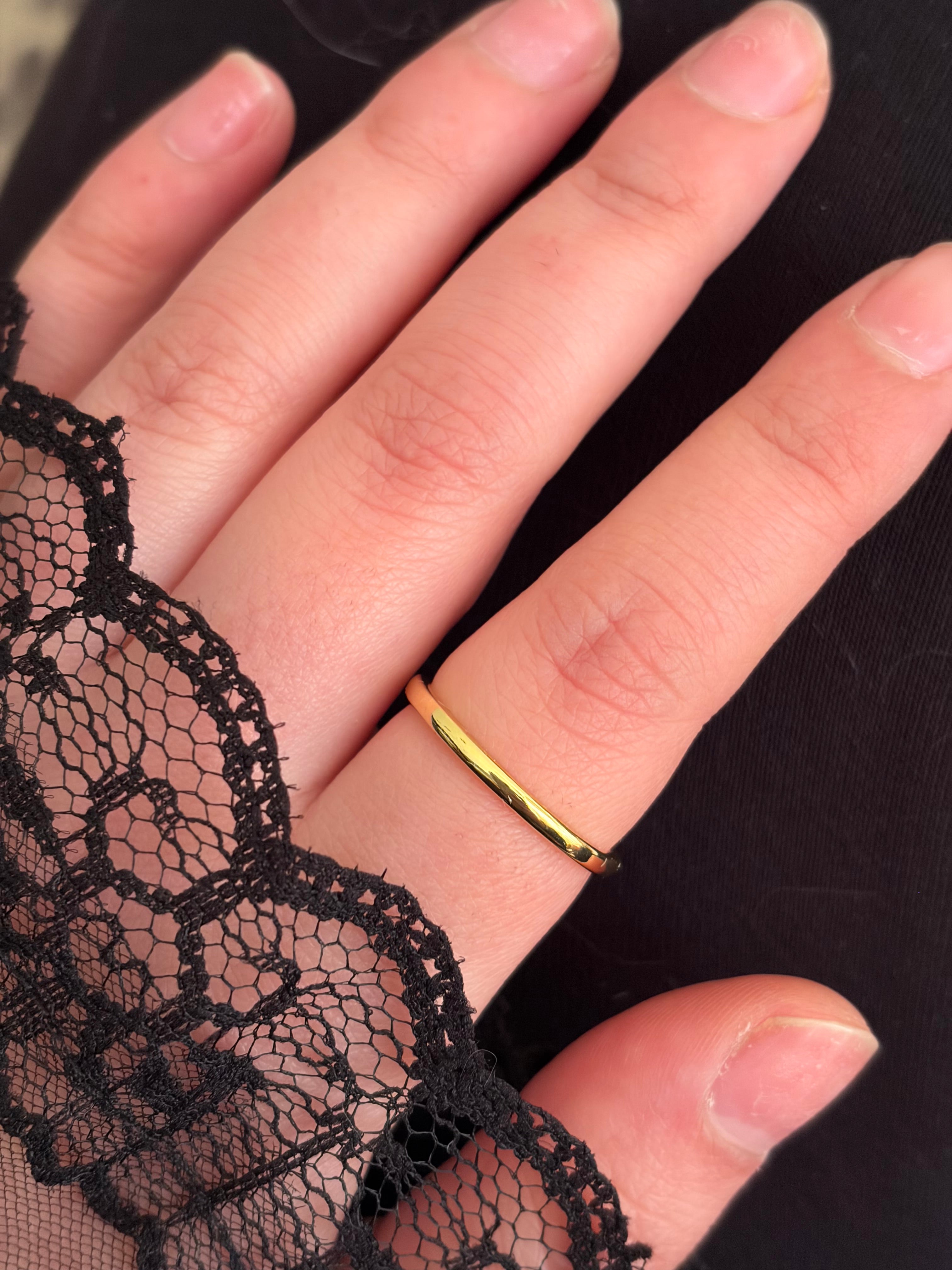 Plain ring