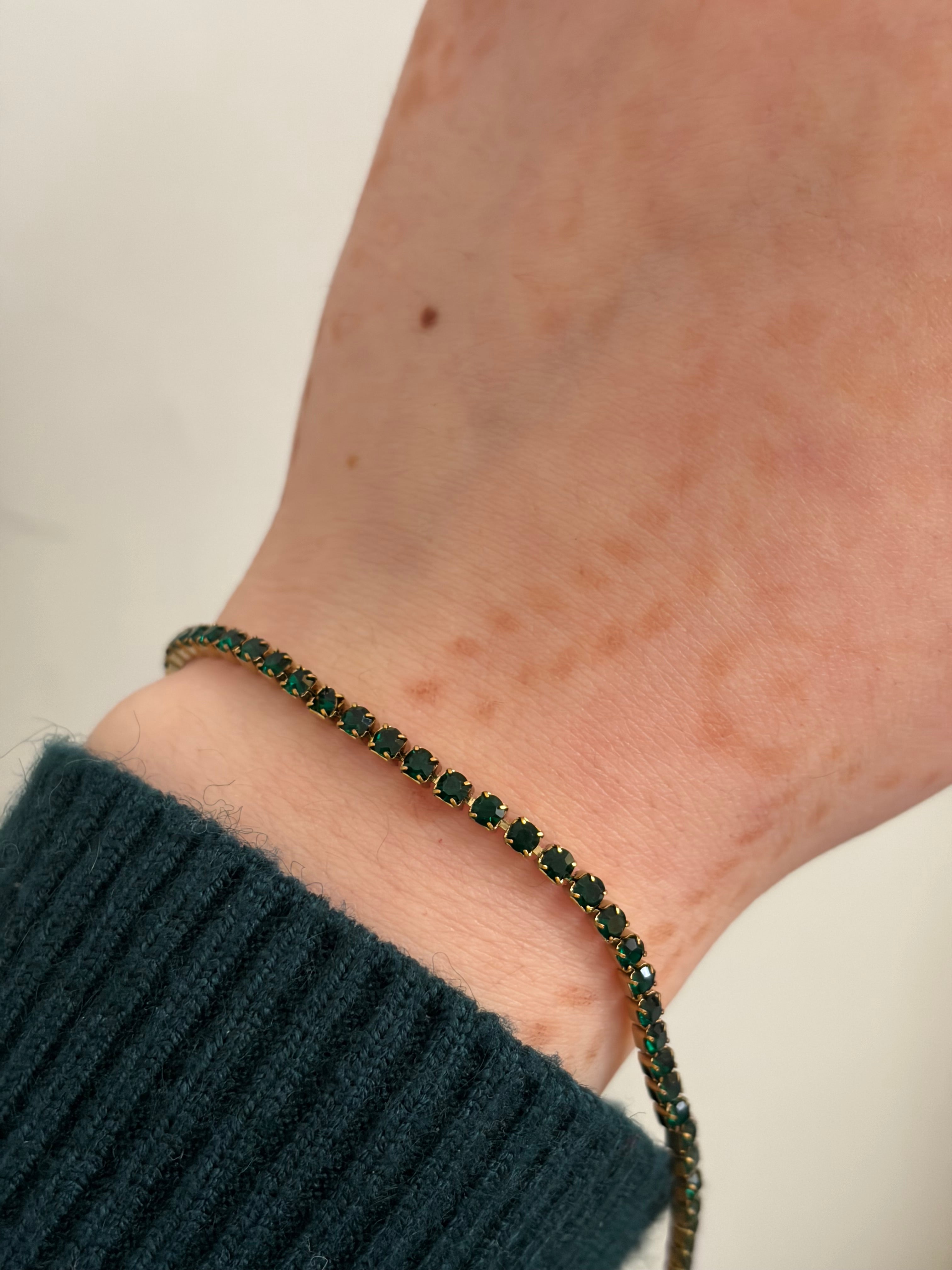 Emerald bracelet