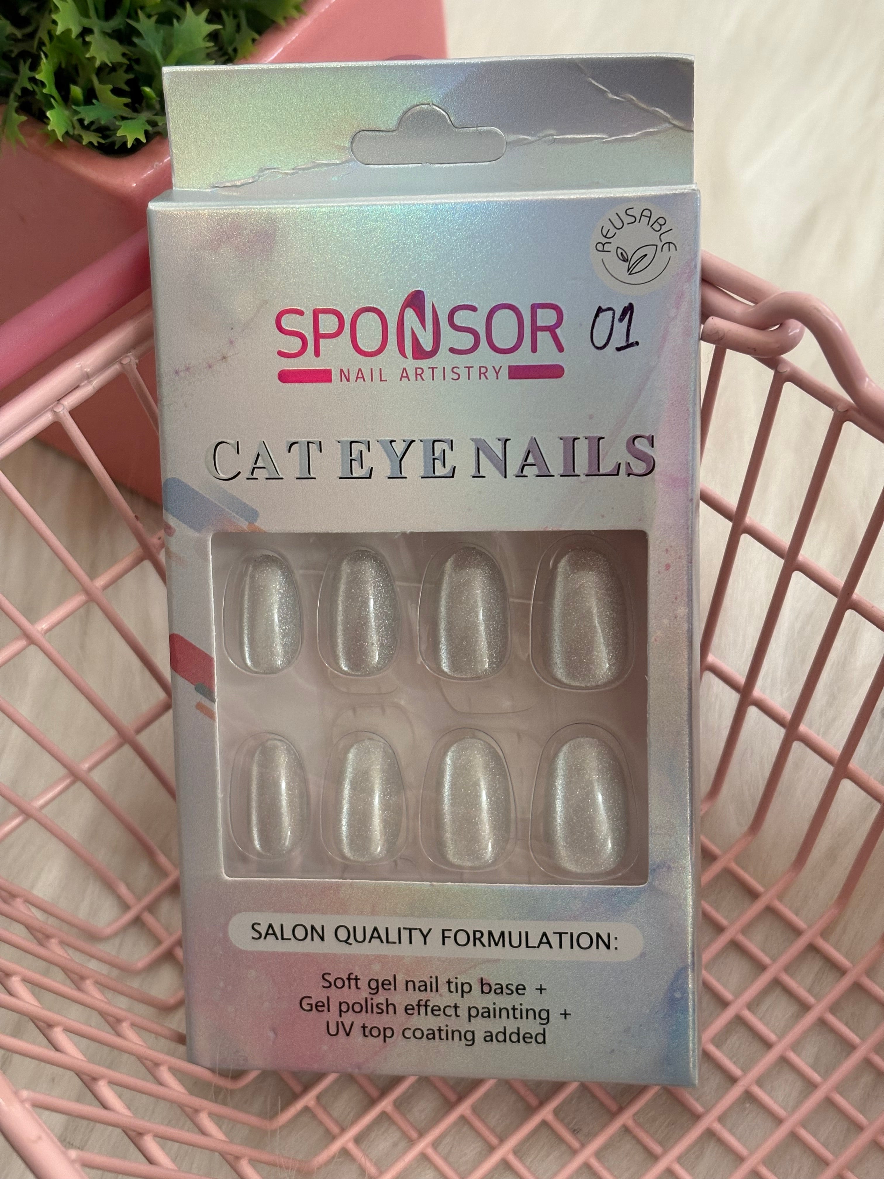 Sponser cateye nails