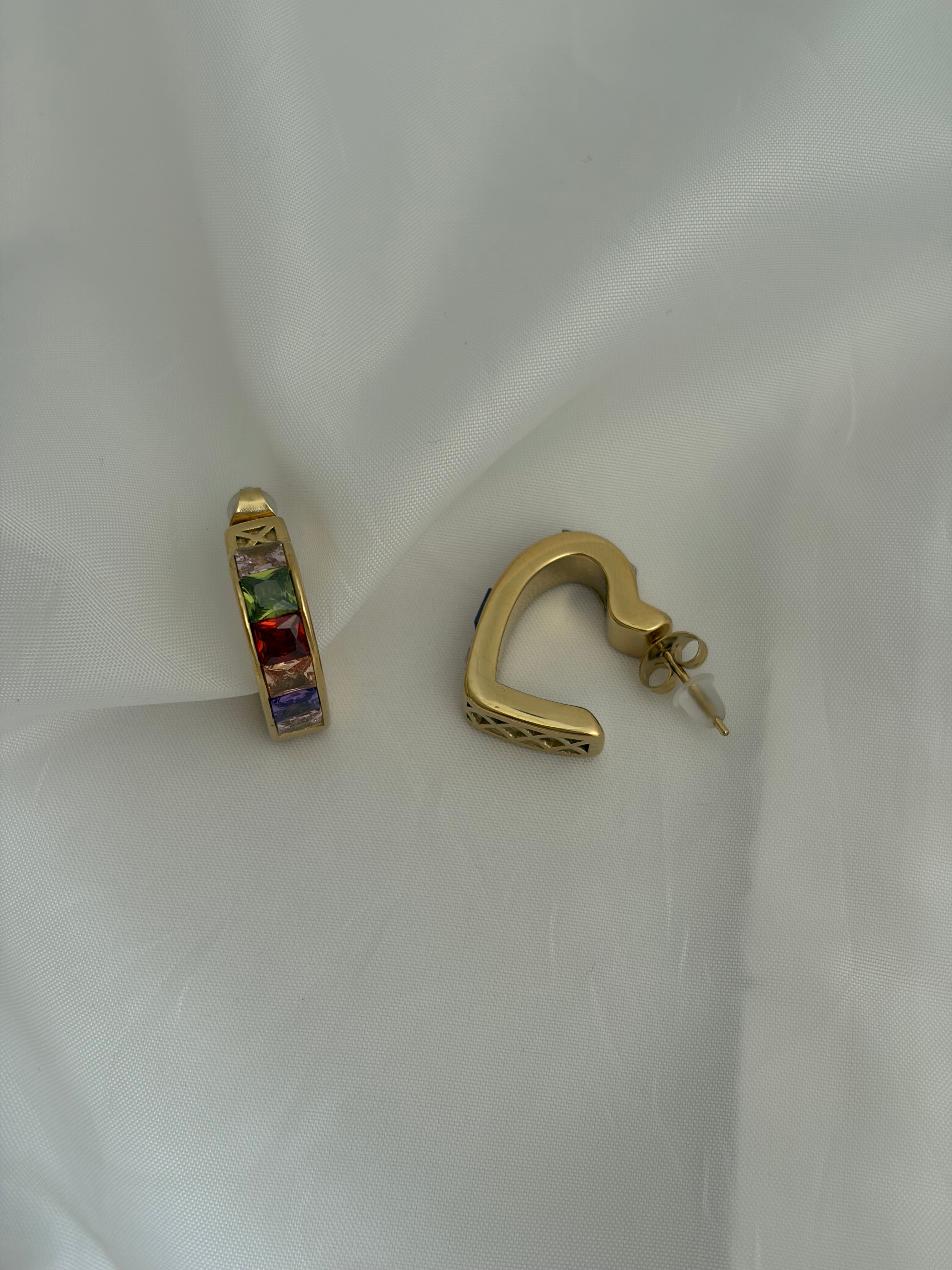 Heart earring