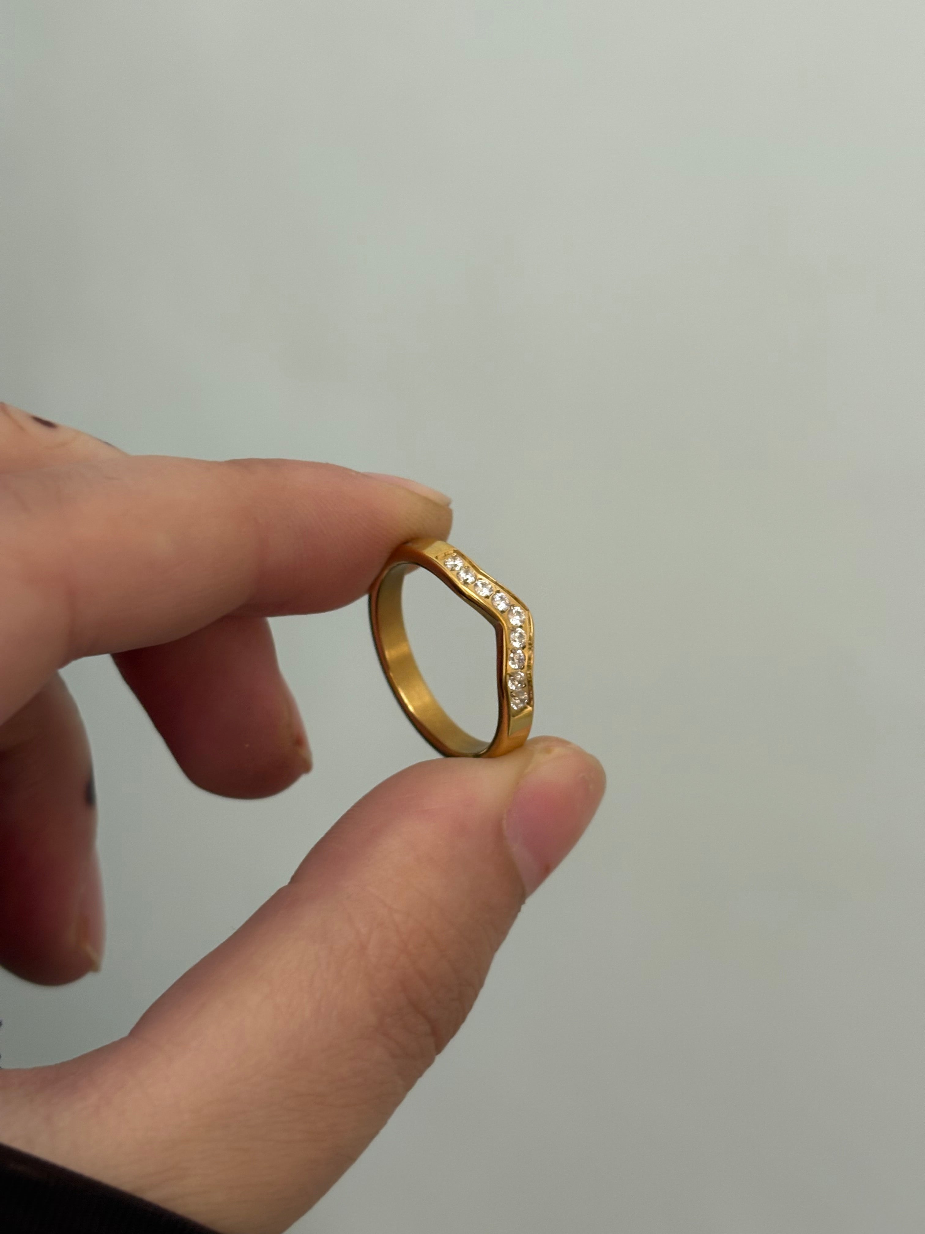 Minimal v ring
