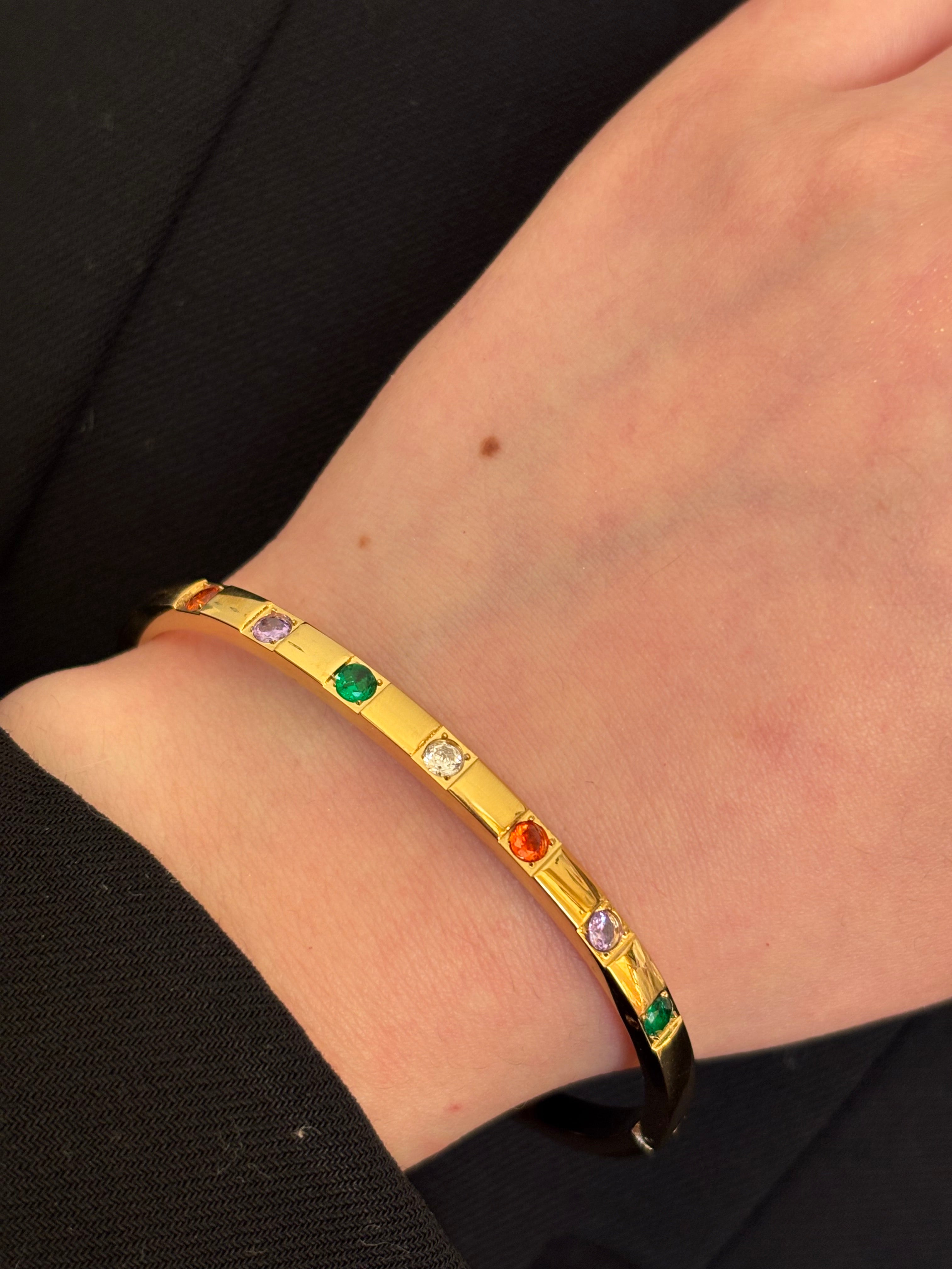 Multi stone bracelet