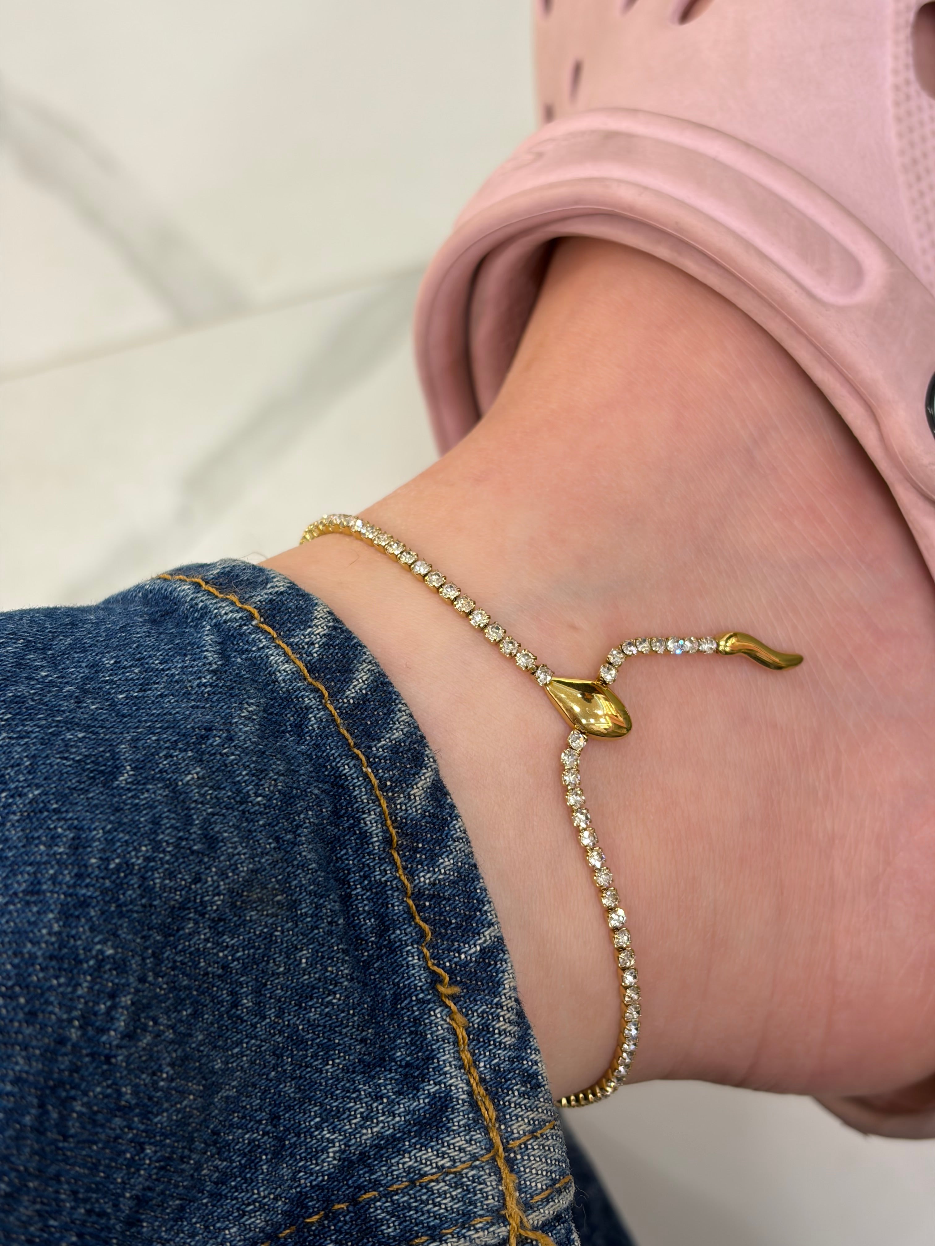 Serpent anklet(1pc)