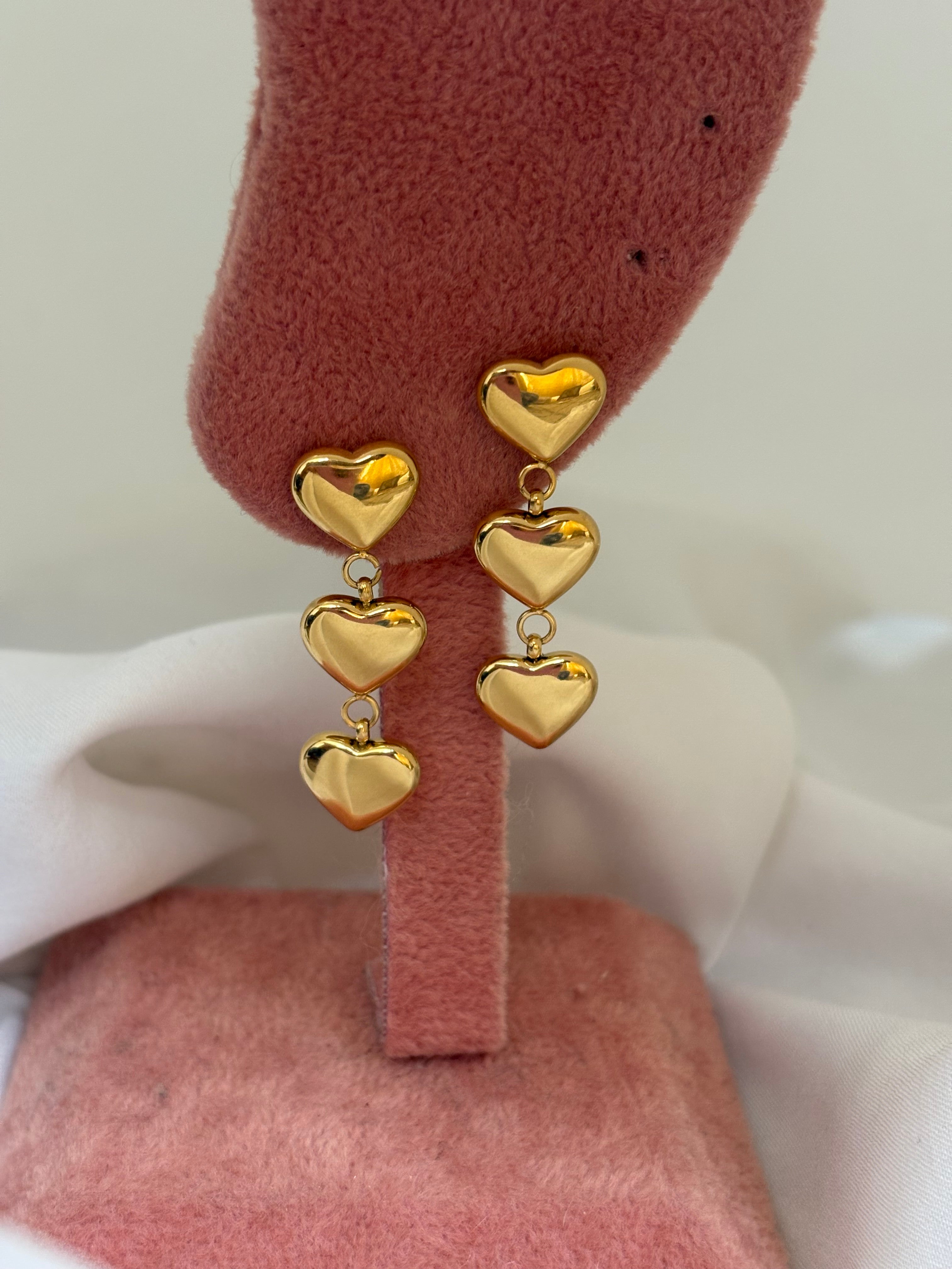 Heart earring