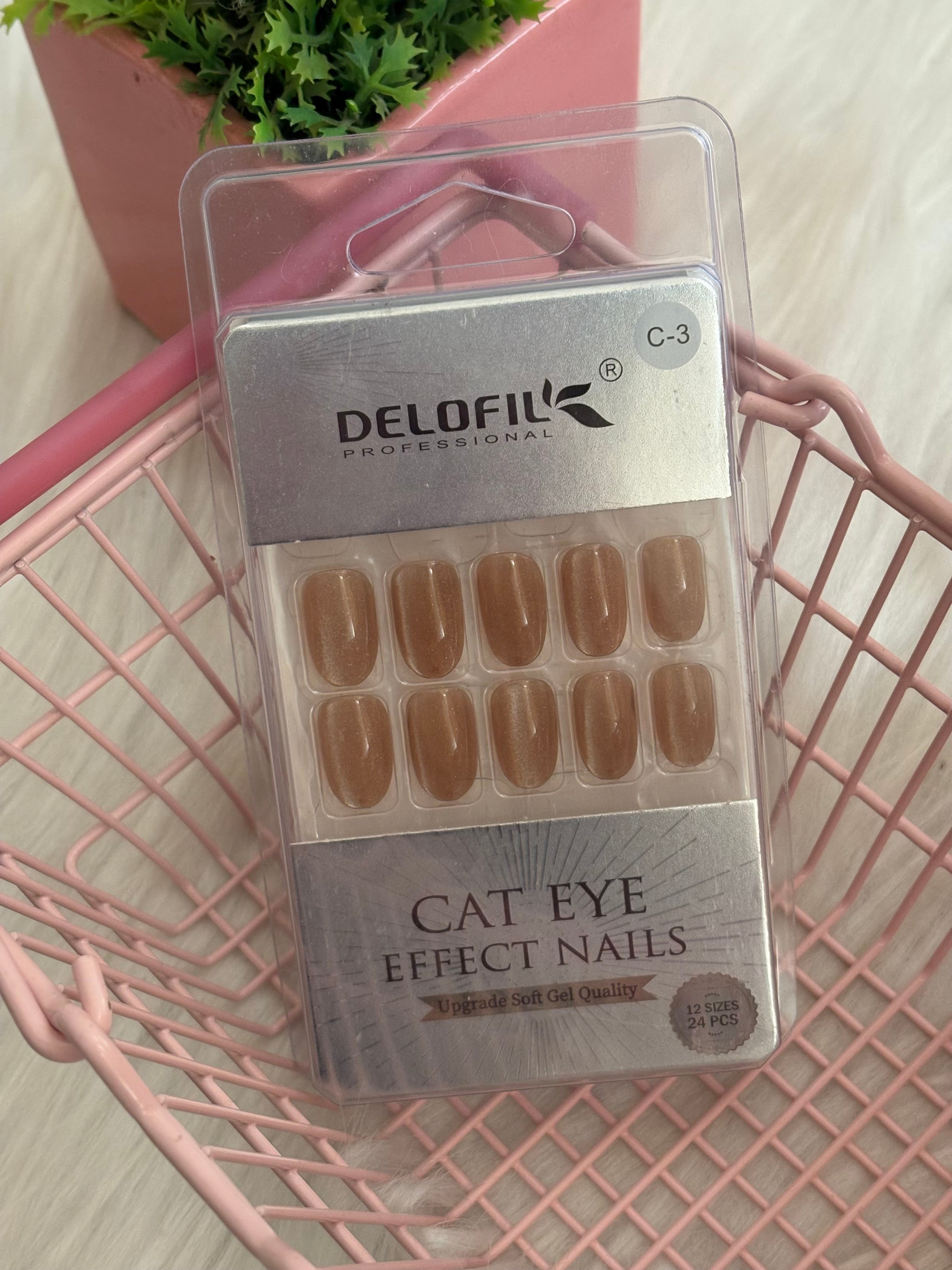Delofil cateye nails