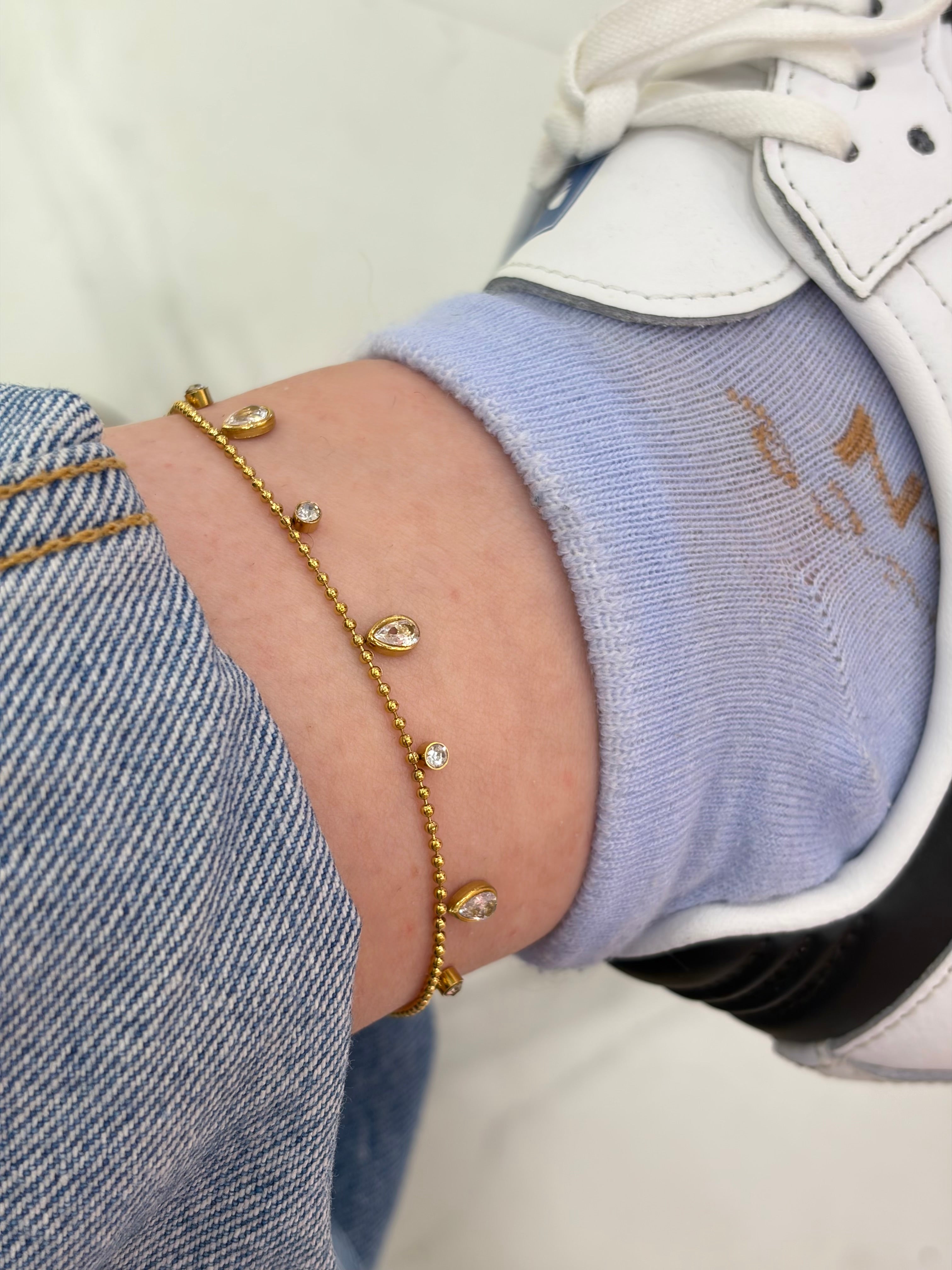 Drop anklet (1pc)
