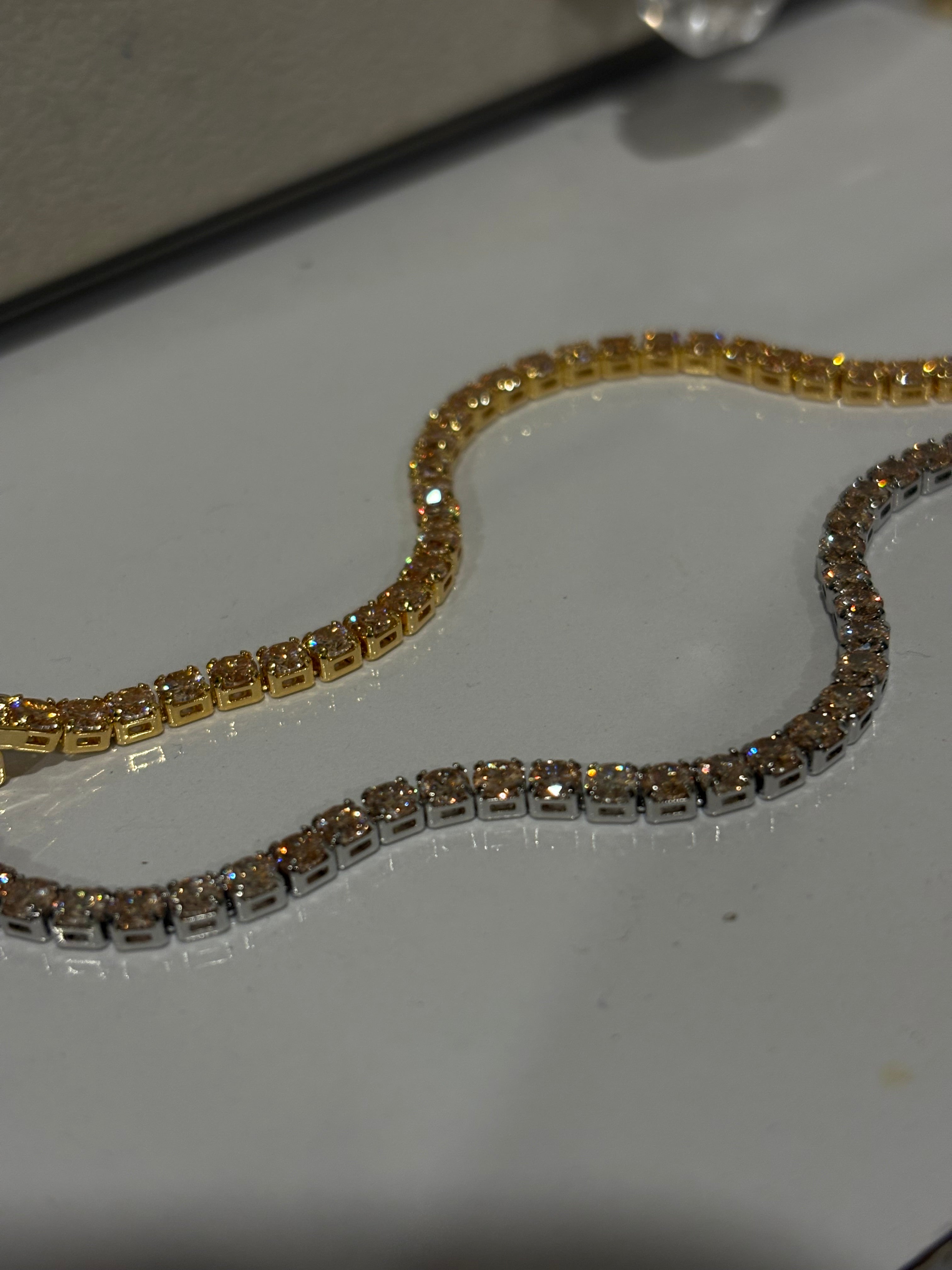 Vibe tennis bracelet(yellow)