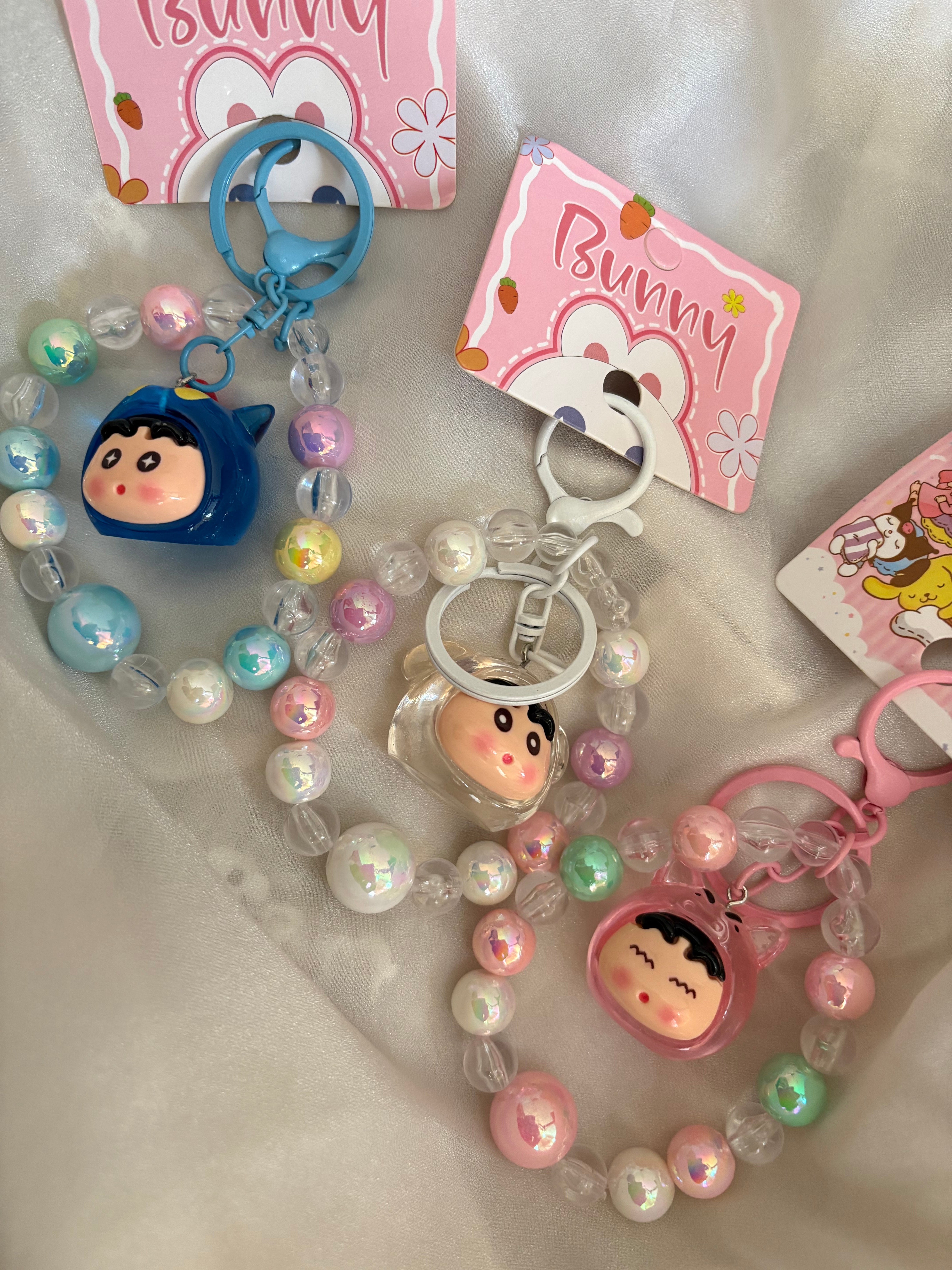 Shinchan keychain + bagcharm