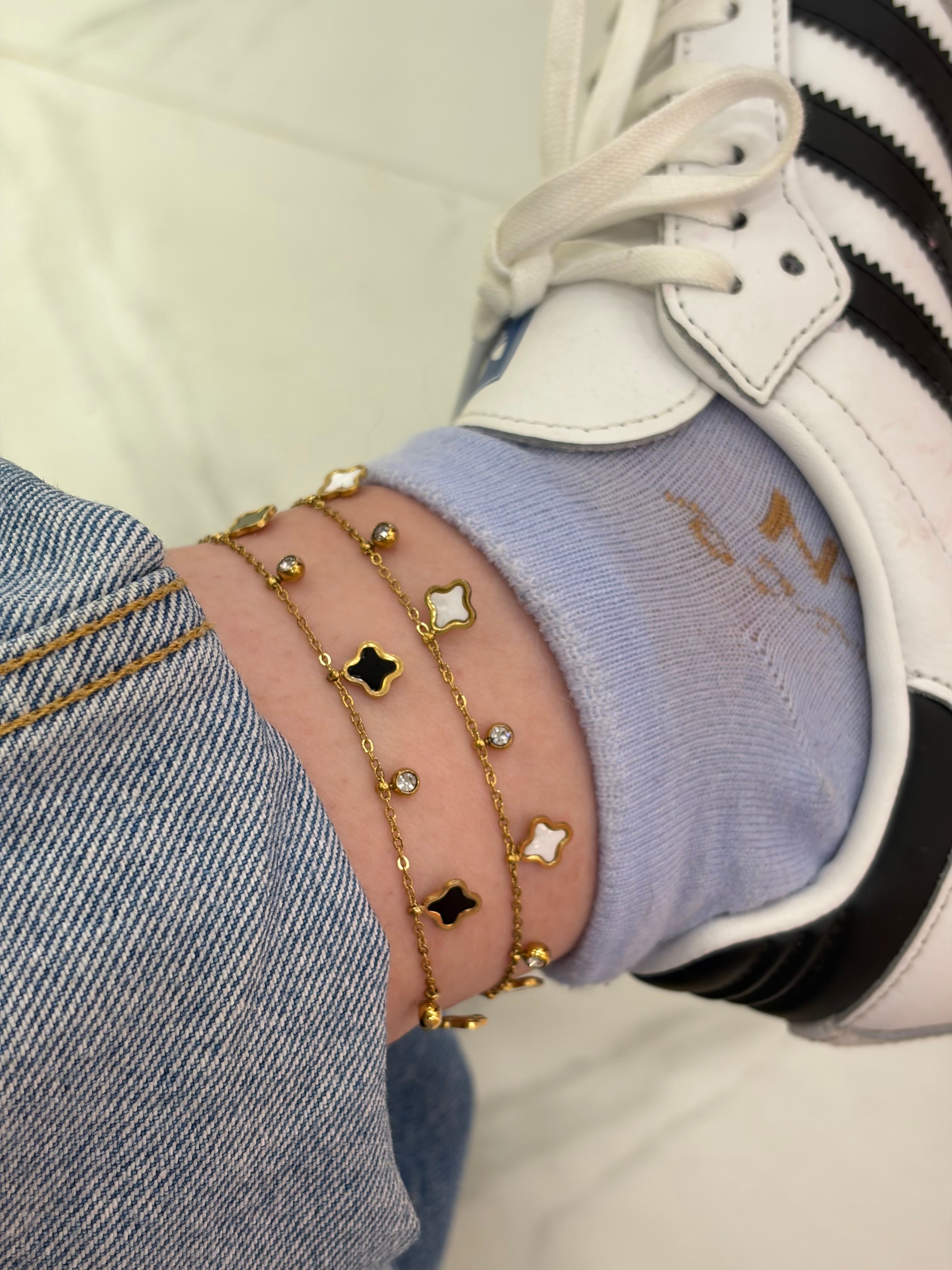 Clover anklet (1pc)