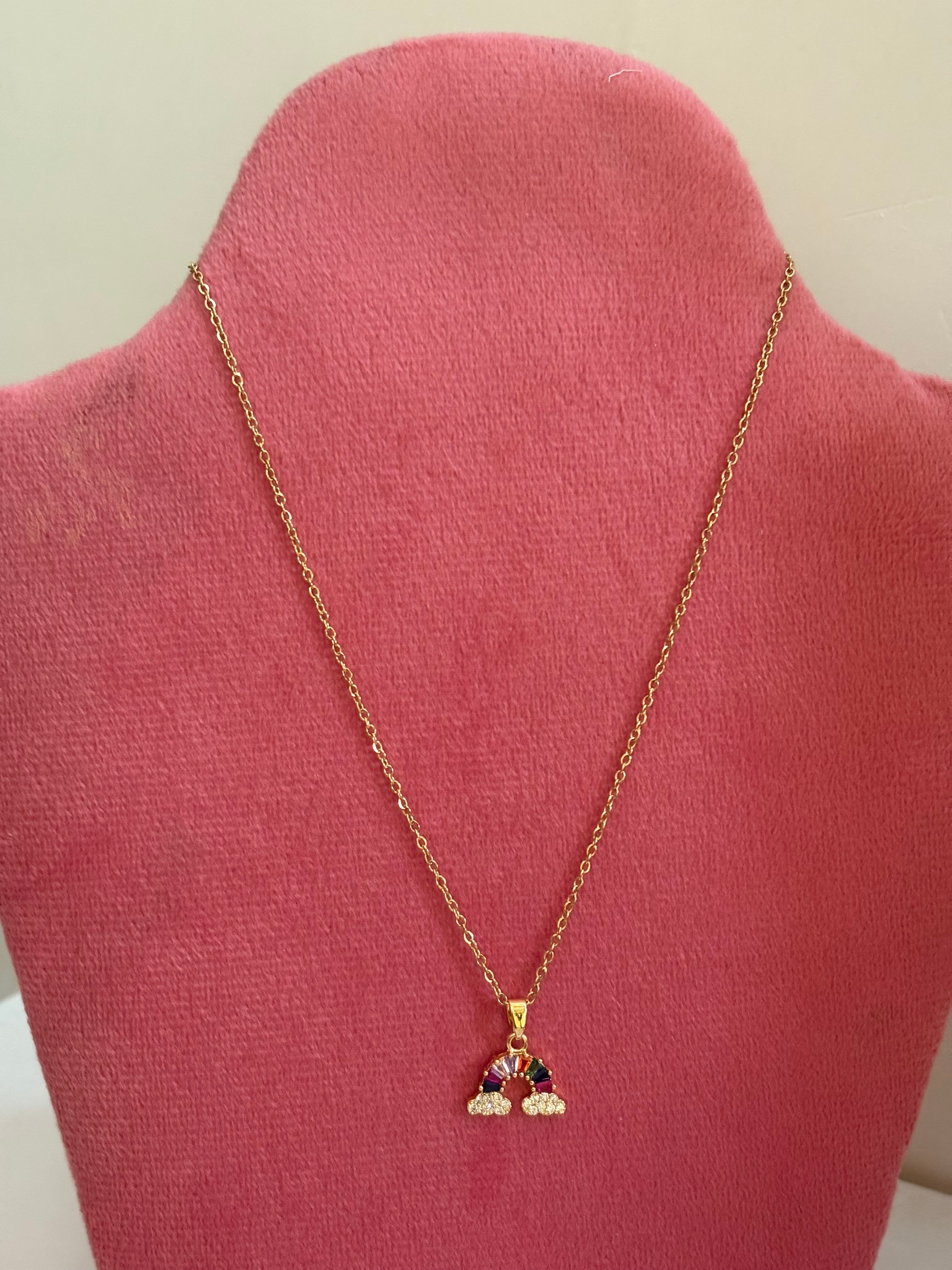 Rainbow necklace