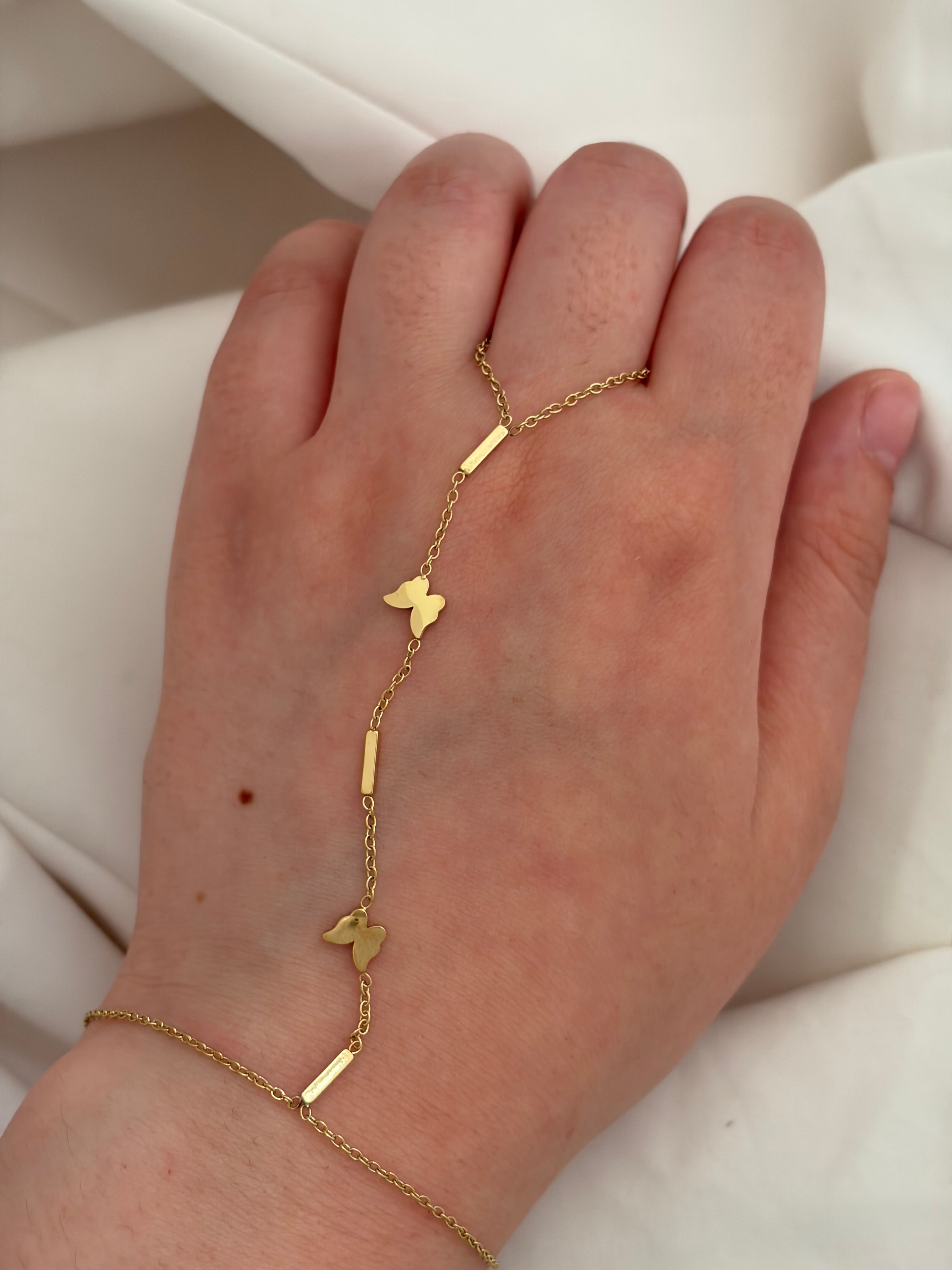 Butterfly handchain