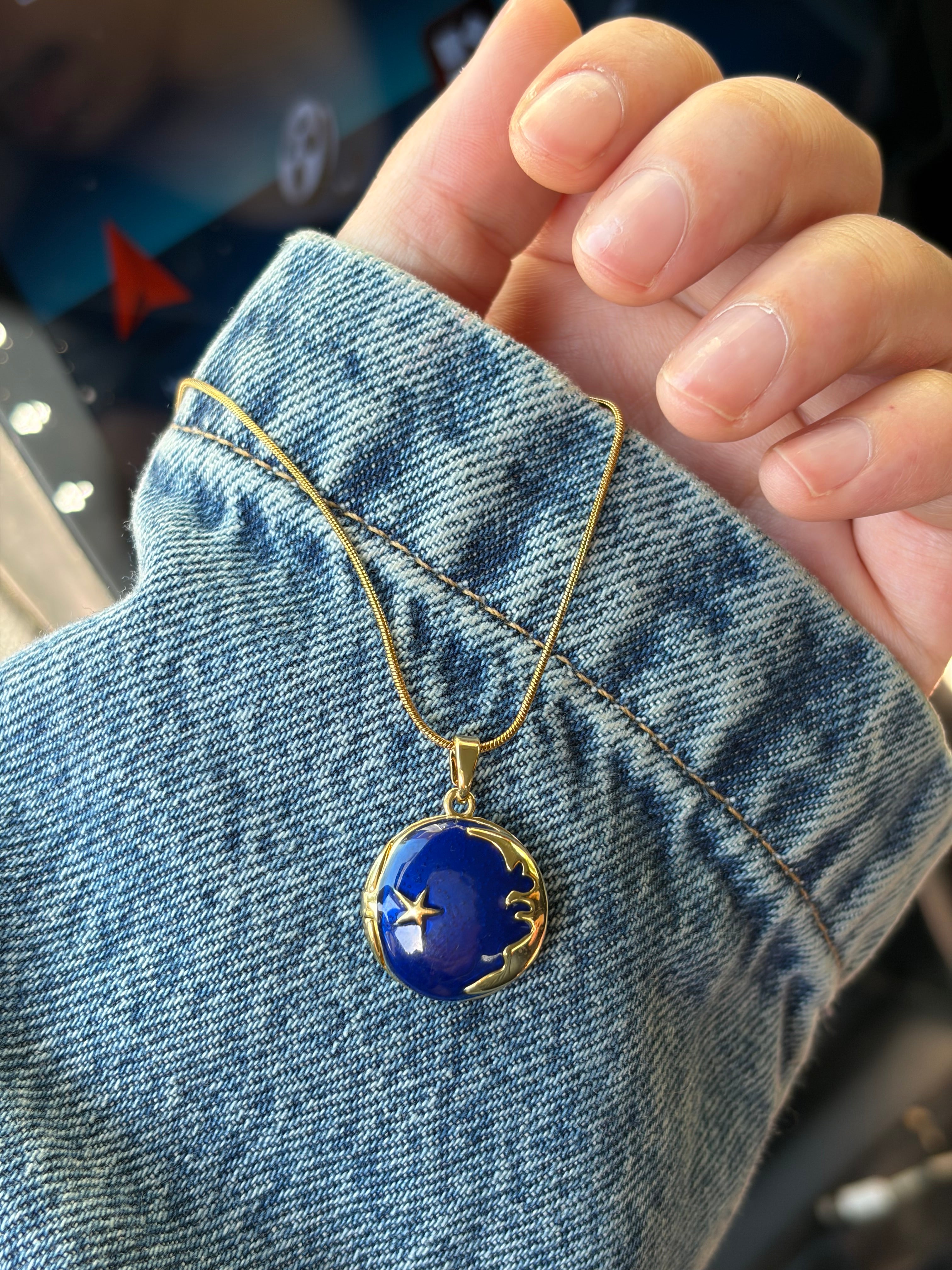 Moon necklace