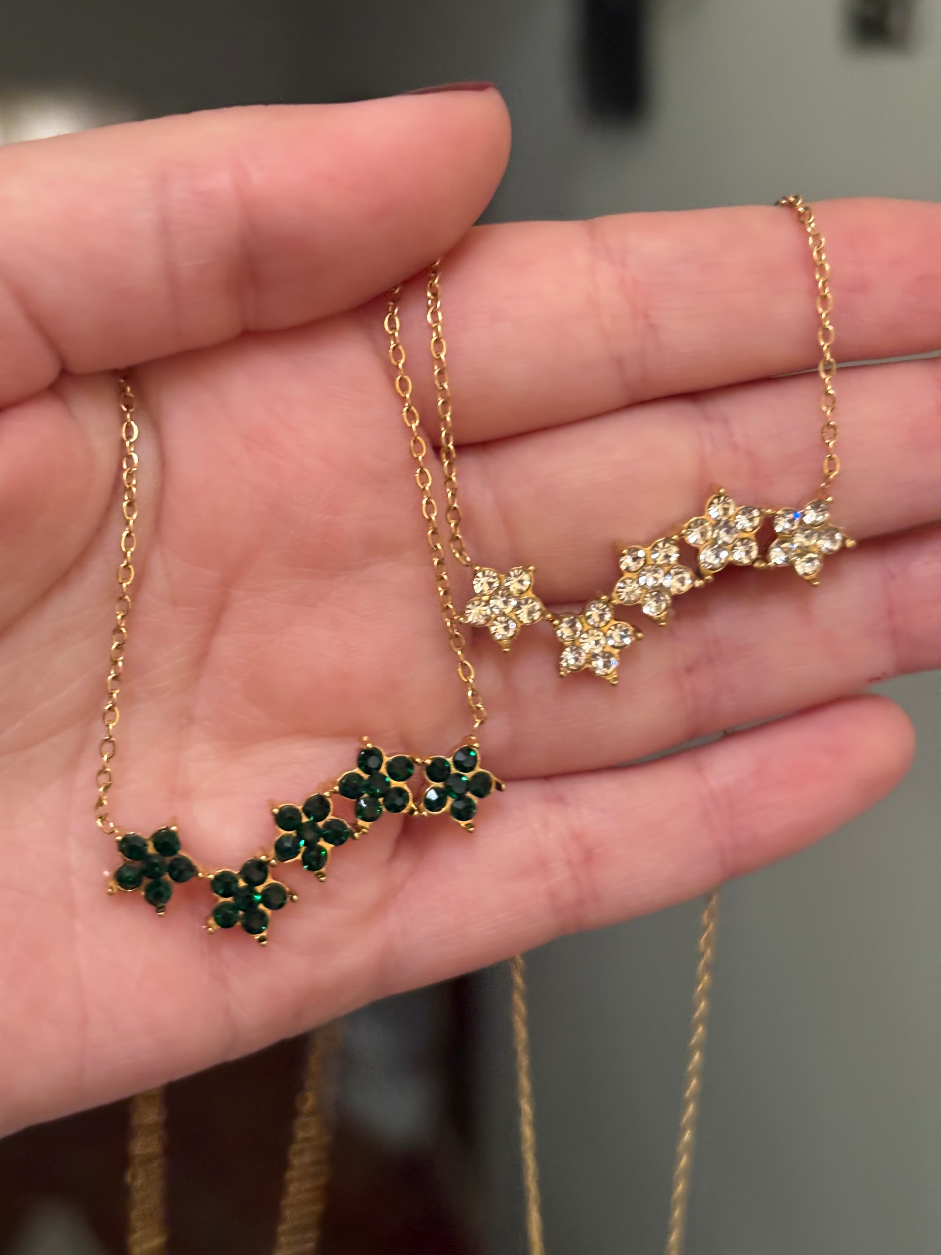 Flowers necklace