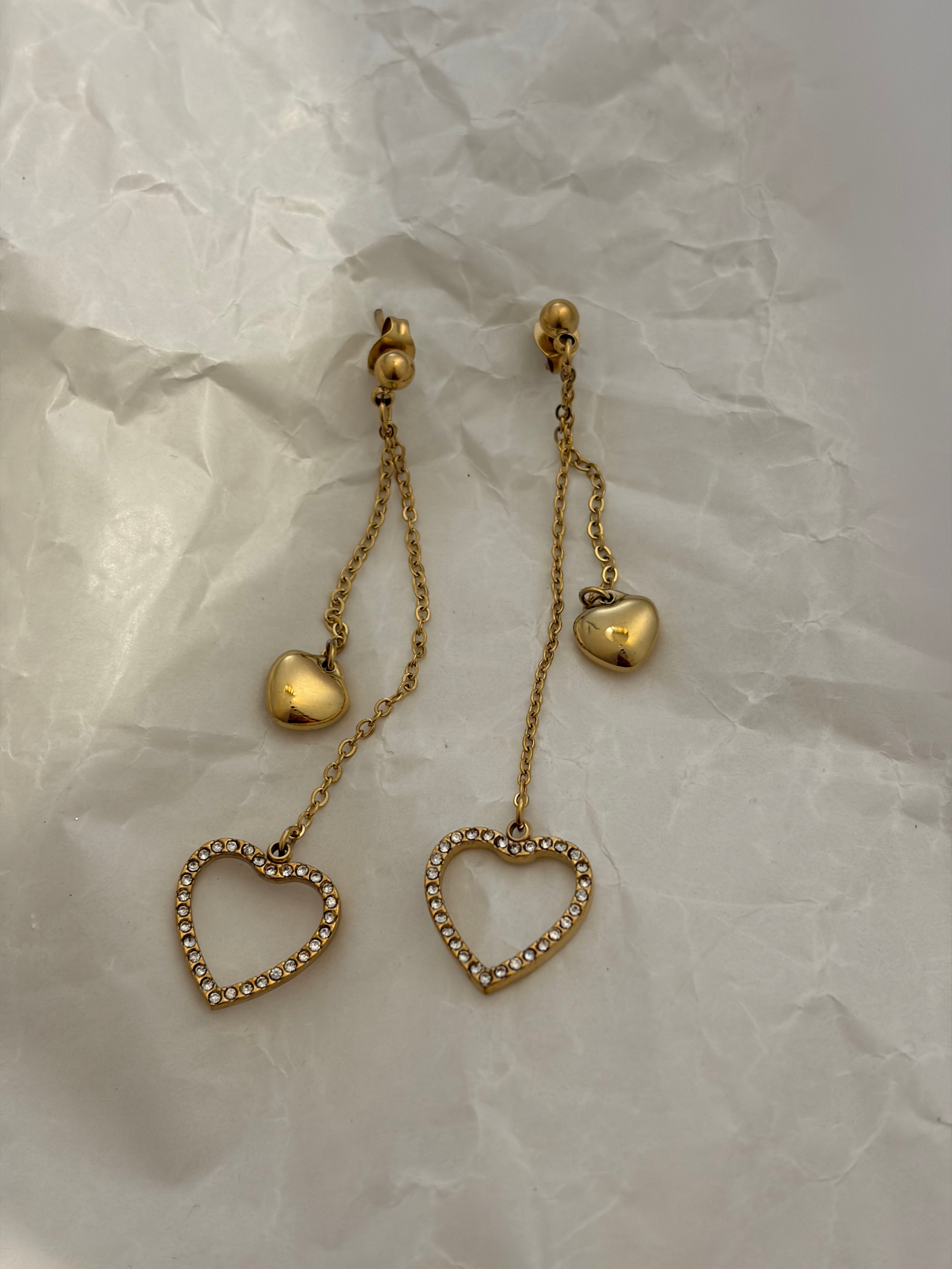 Heart earring