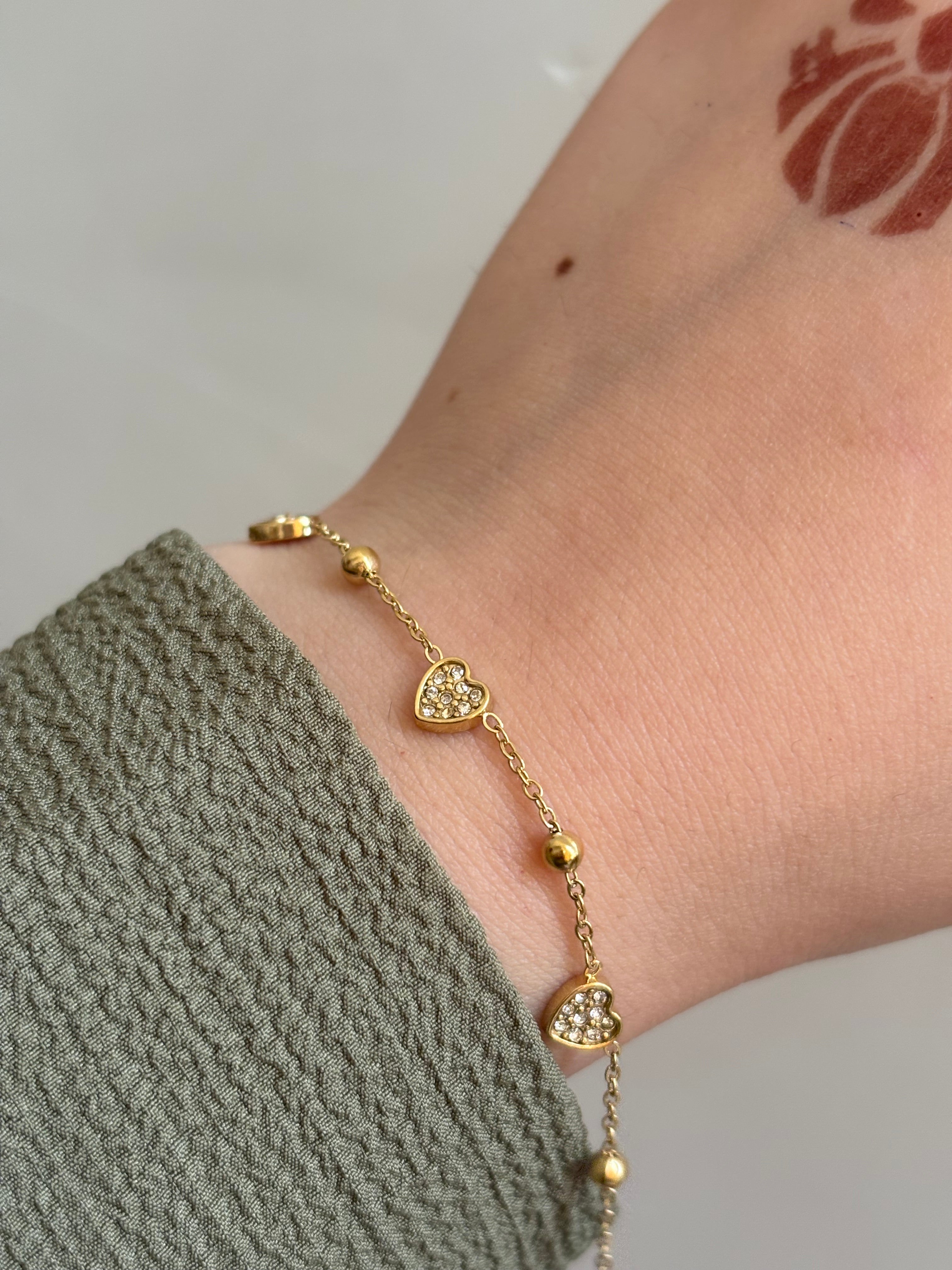 Heart bracelet