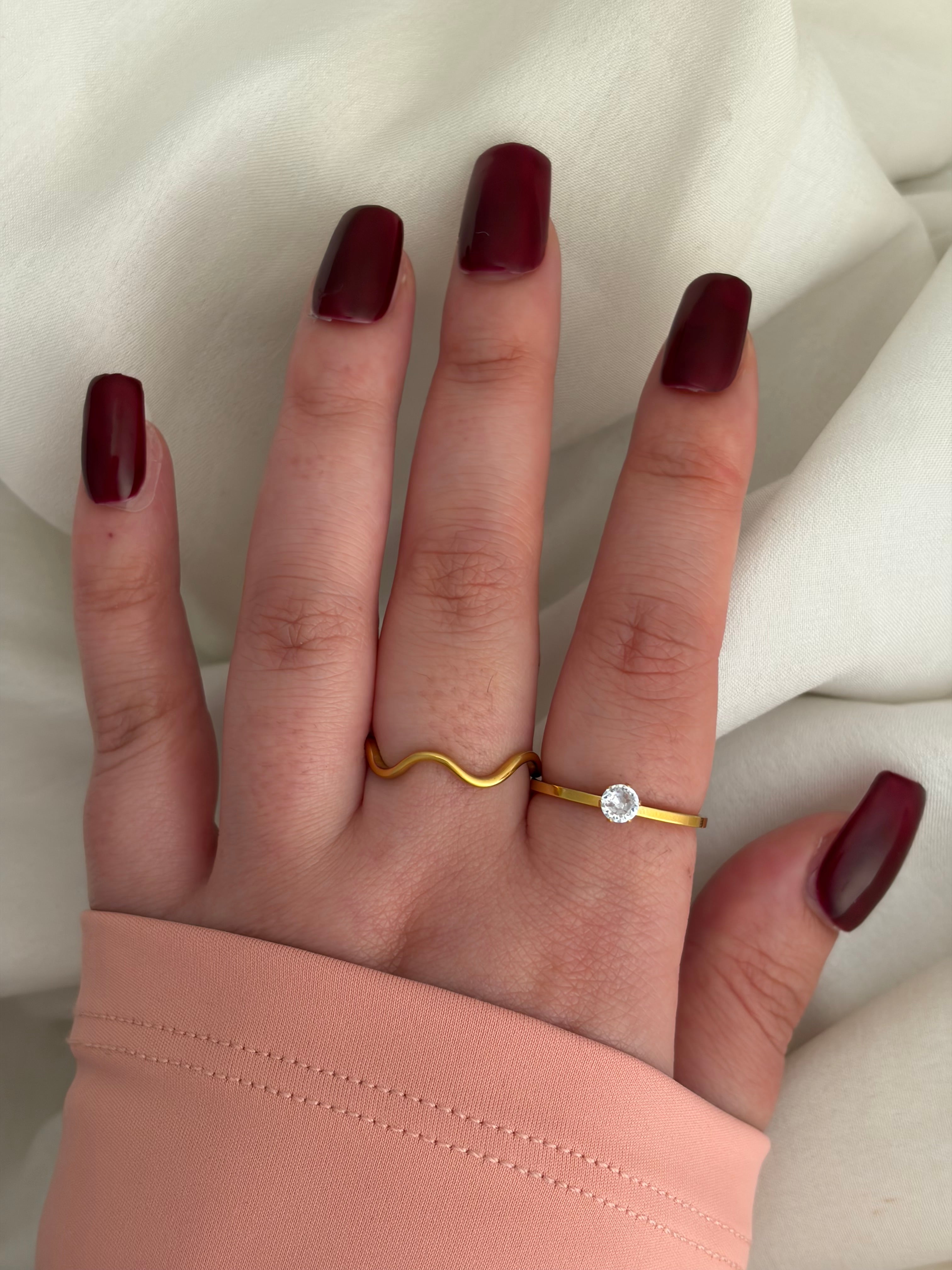 Wave ring set