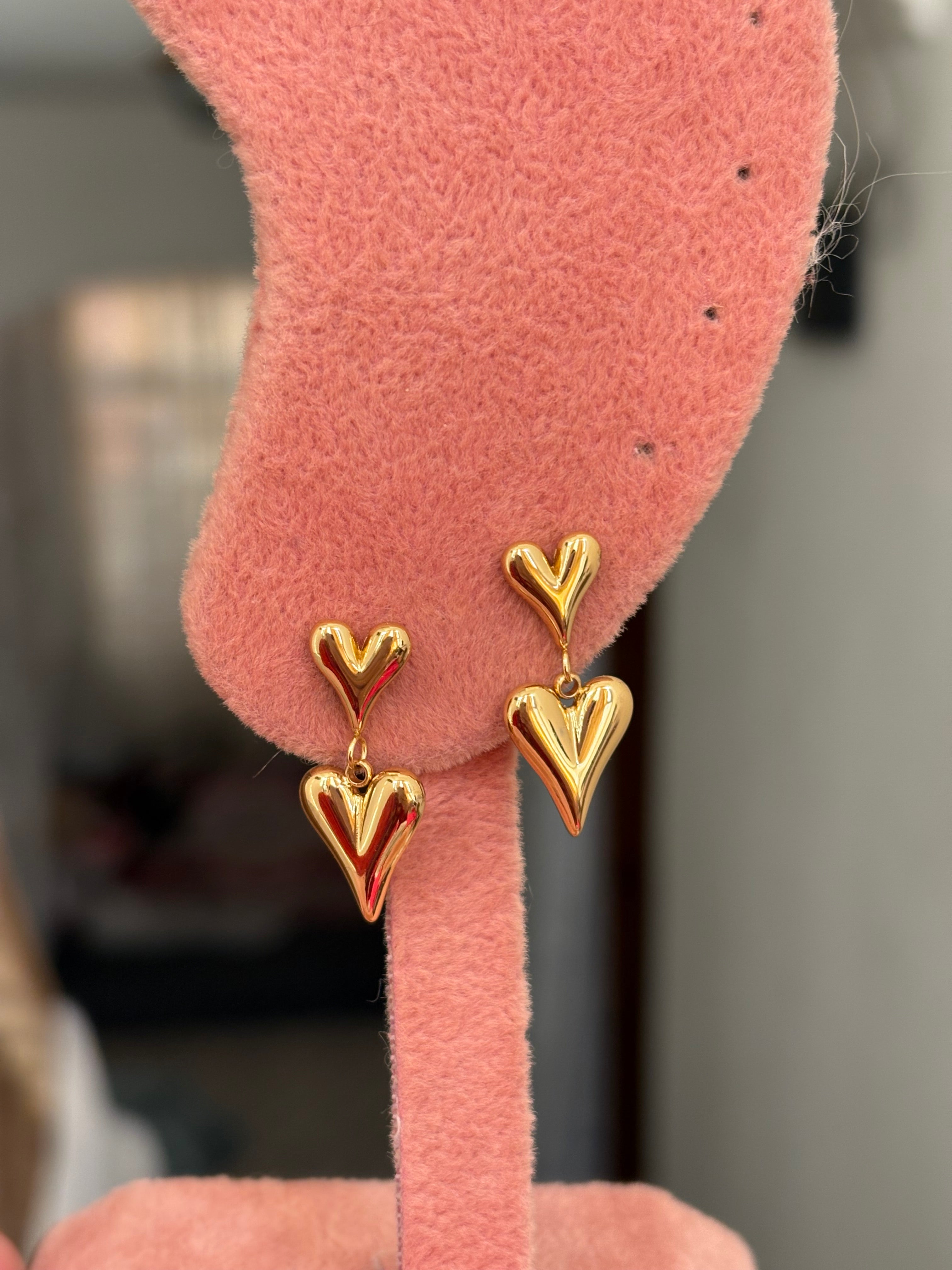 Heart earring
