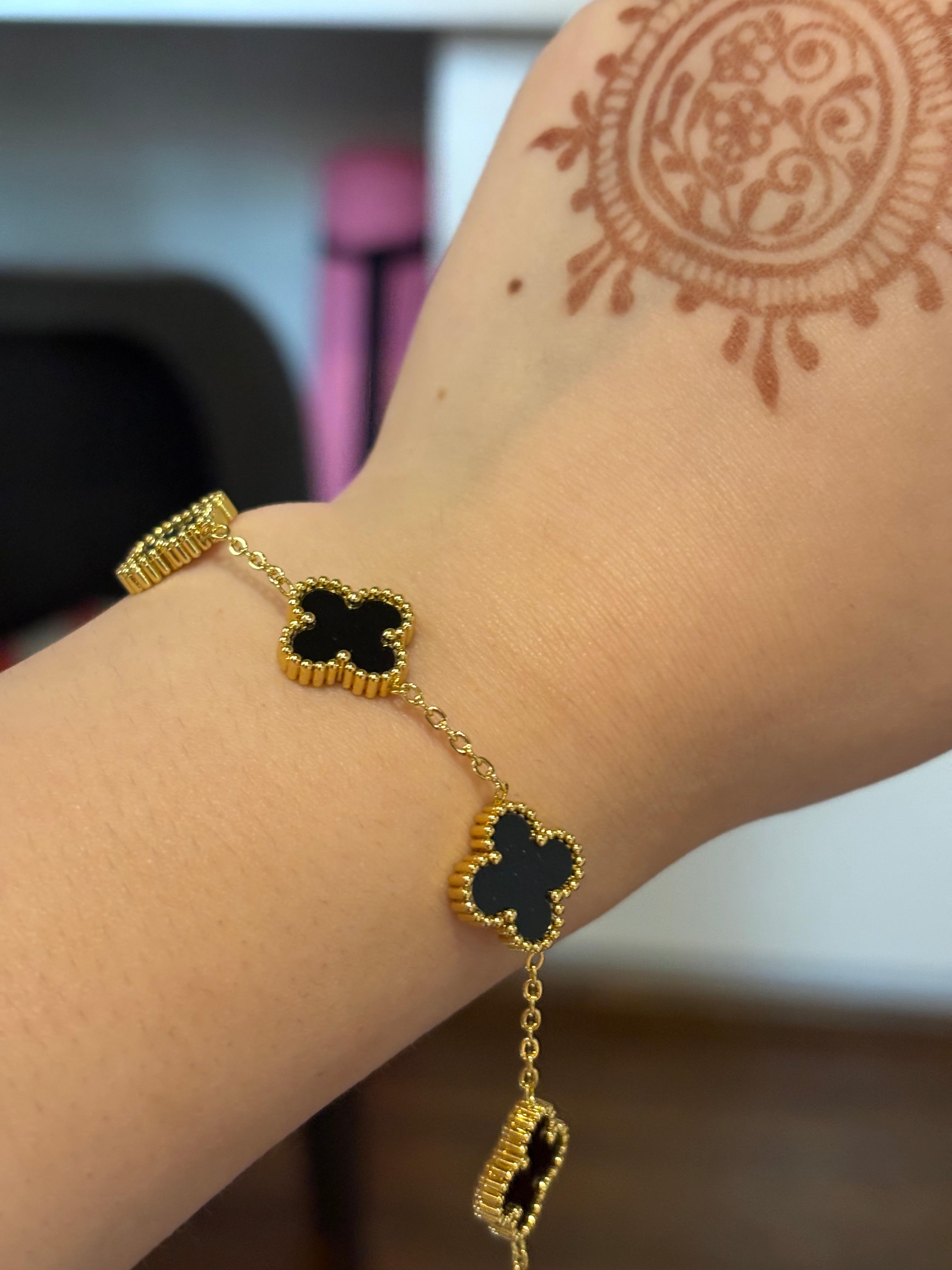 Clover bracelet (reversible)
