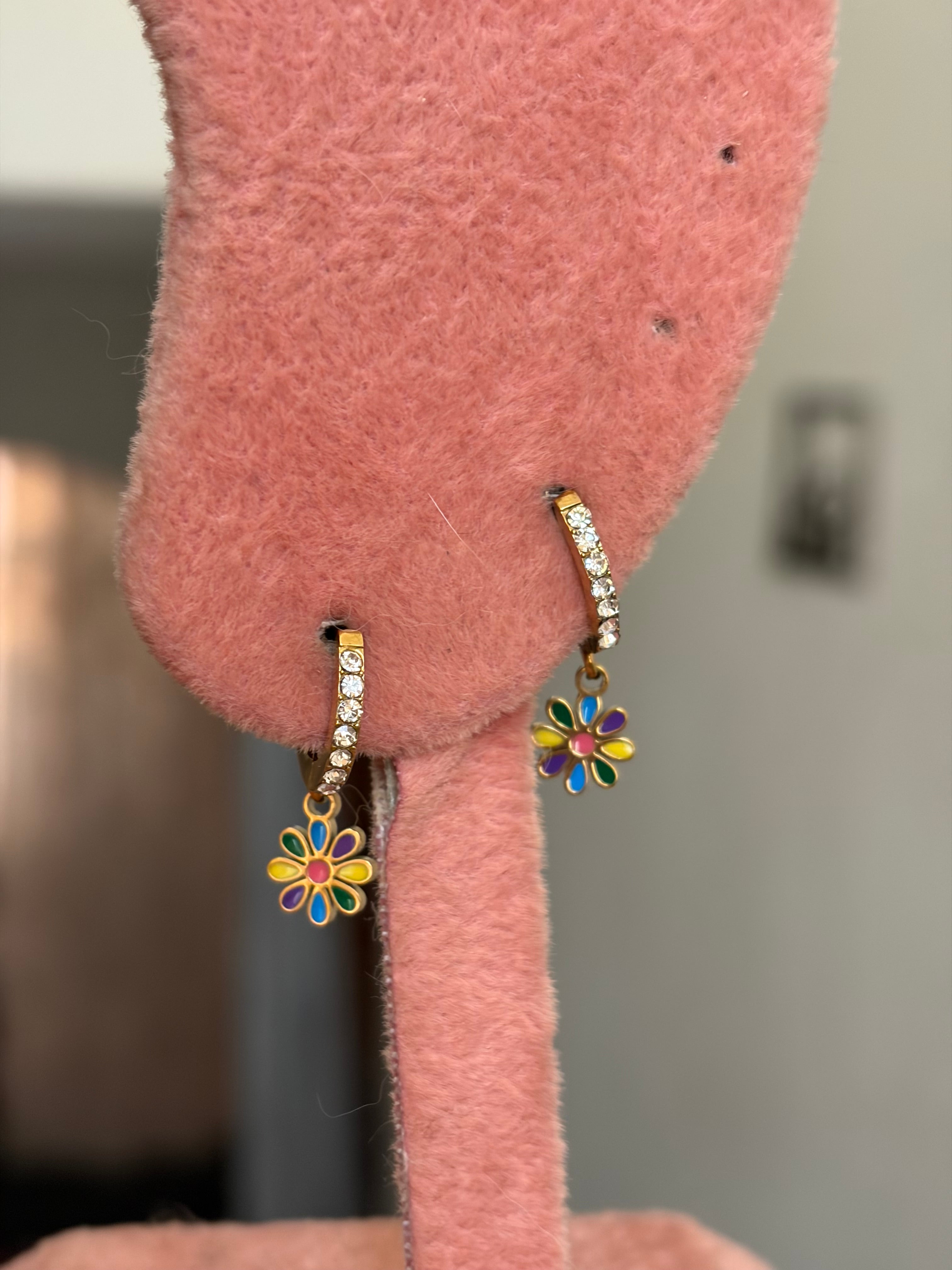 Flower earring