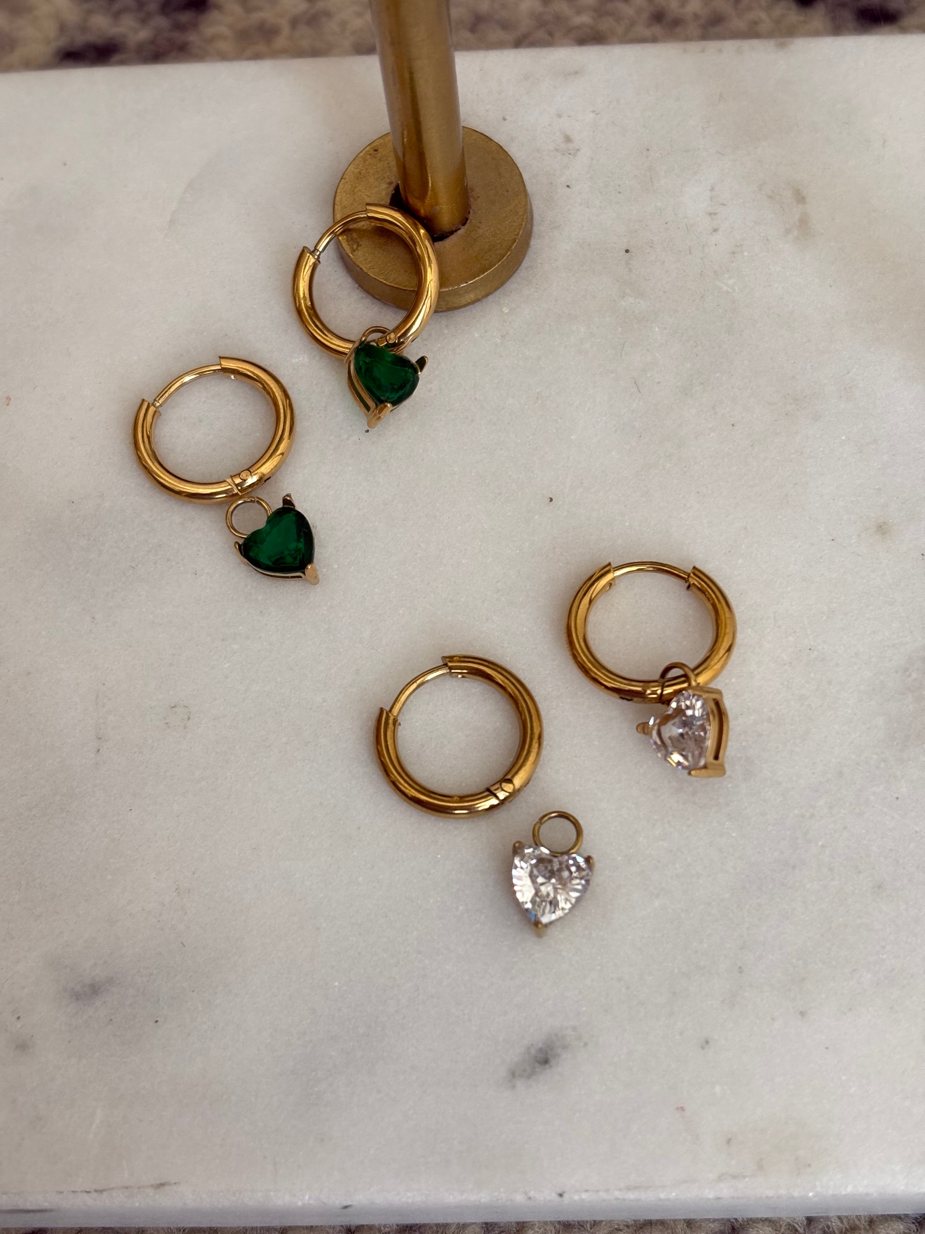 Minimal heart Huggies