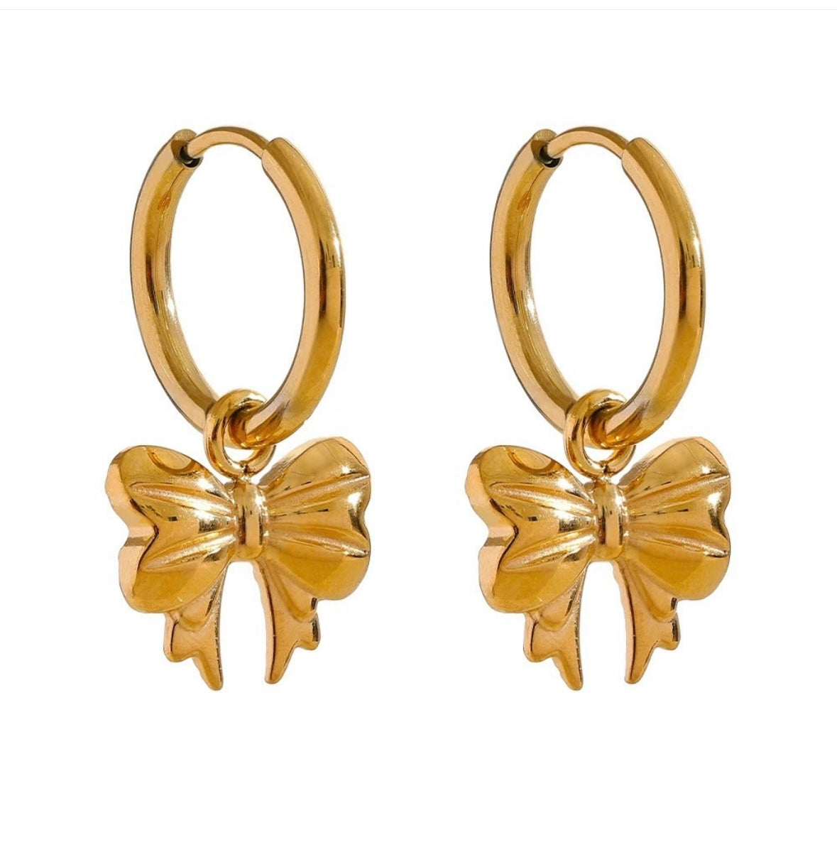 Eternal bow earring