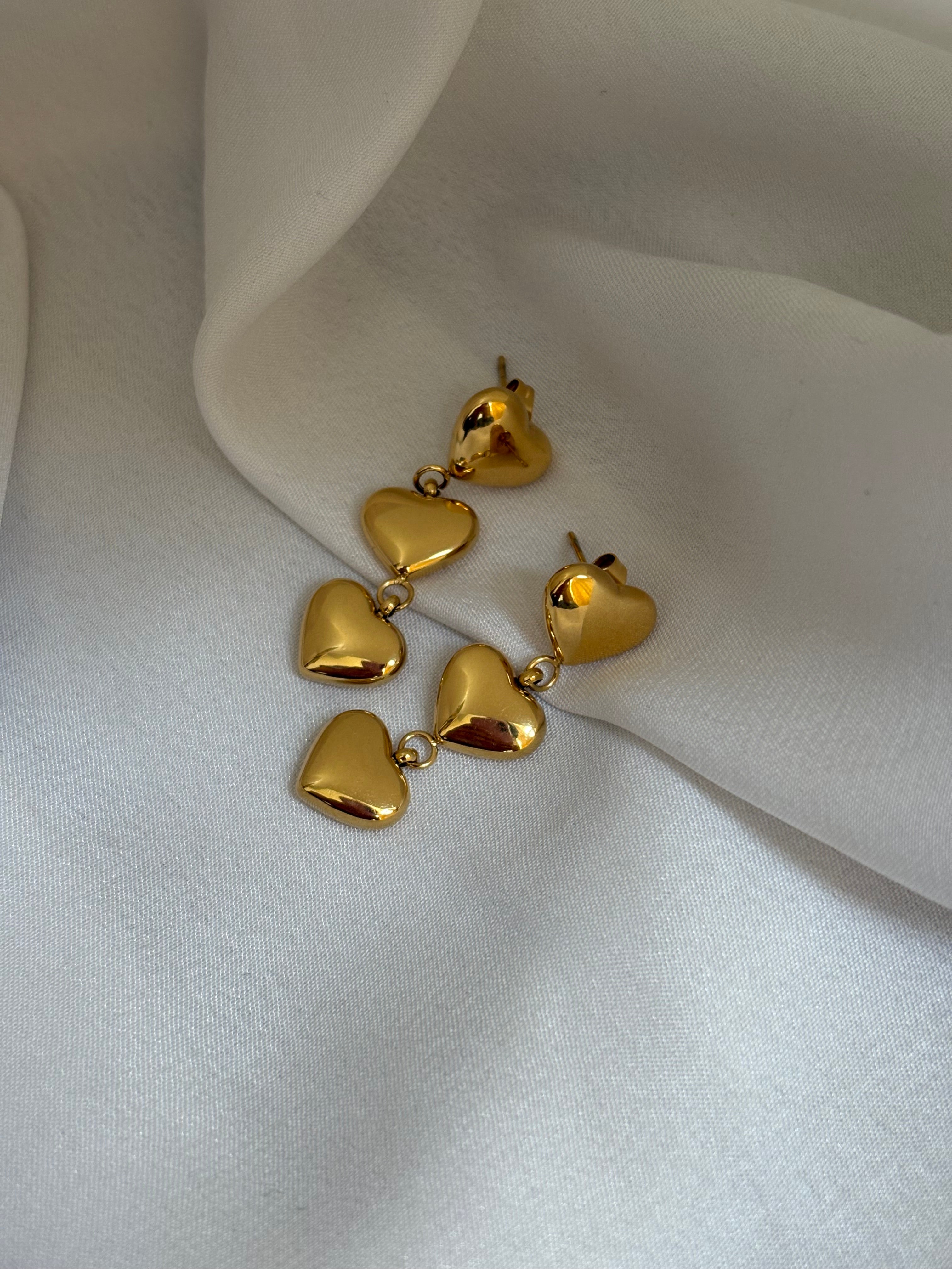 Heart earring