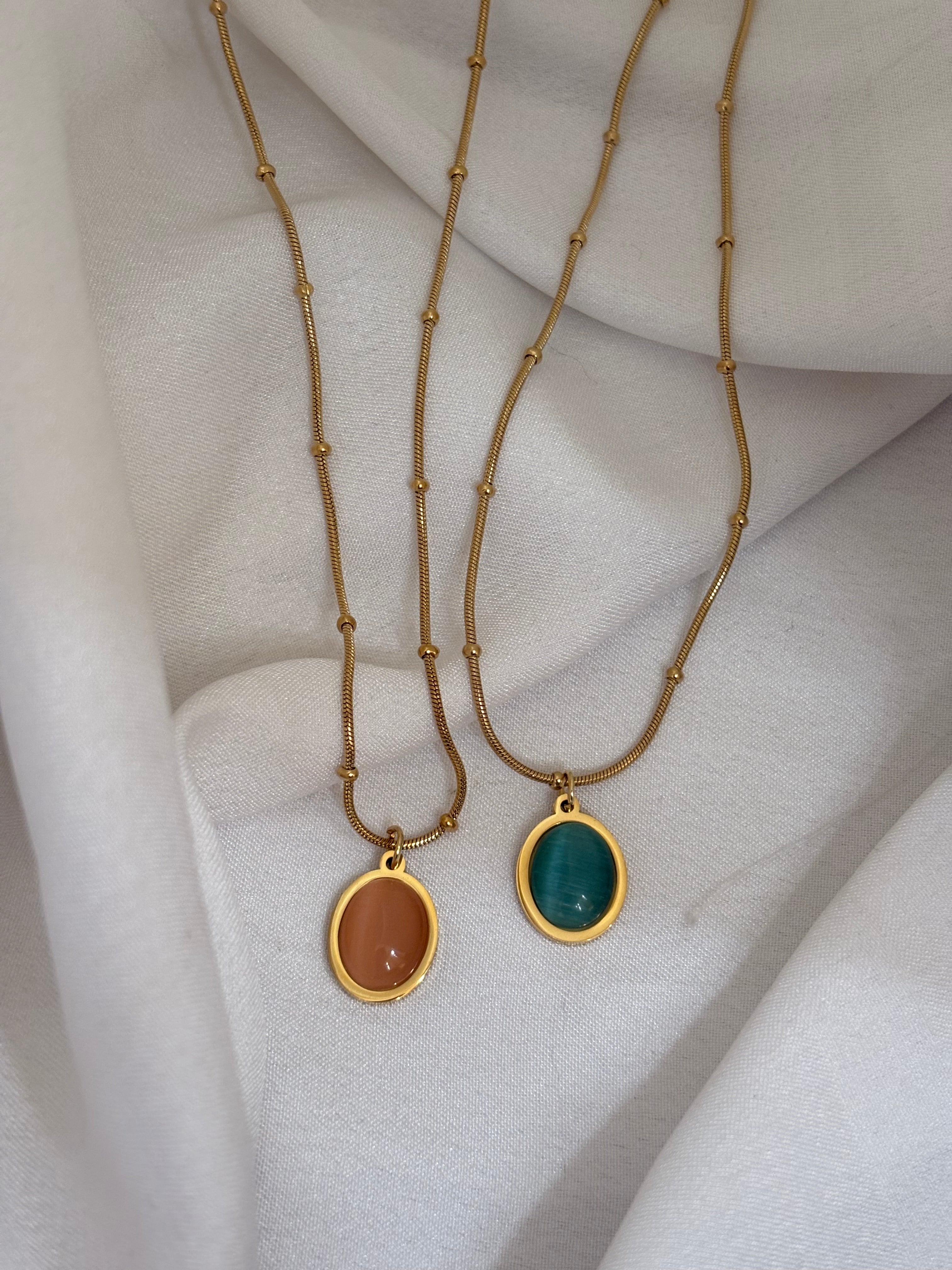 Oval necklace