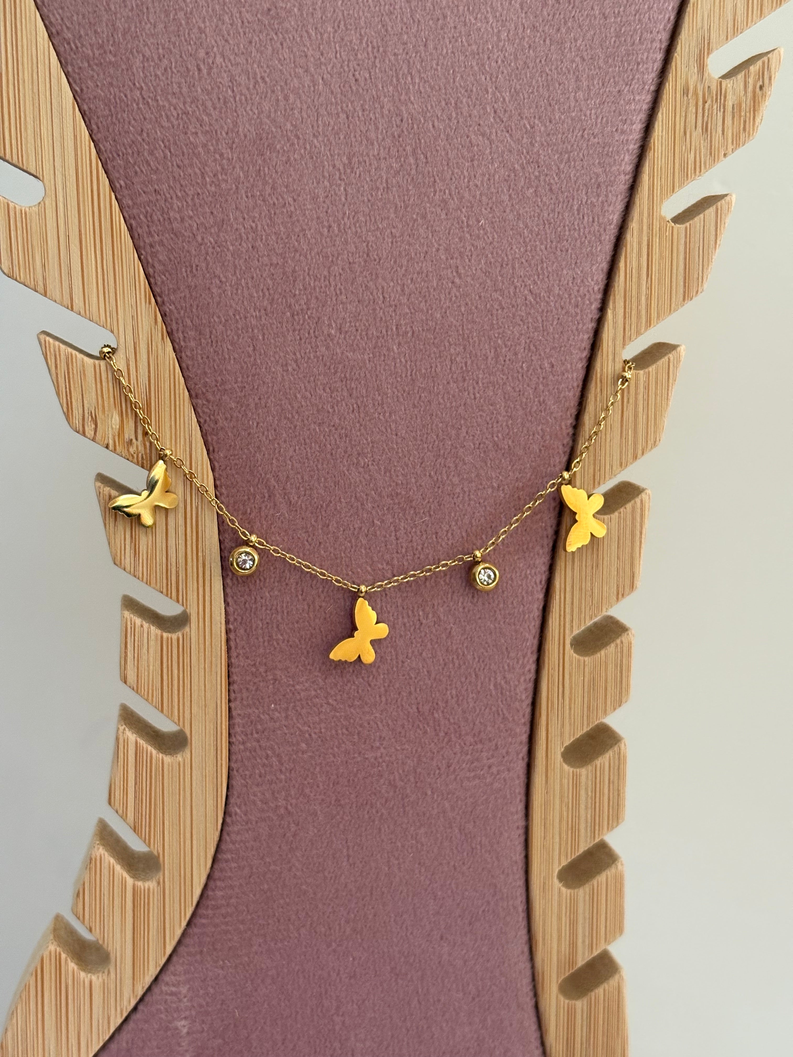 Butterfly anklet (1pc)