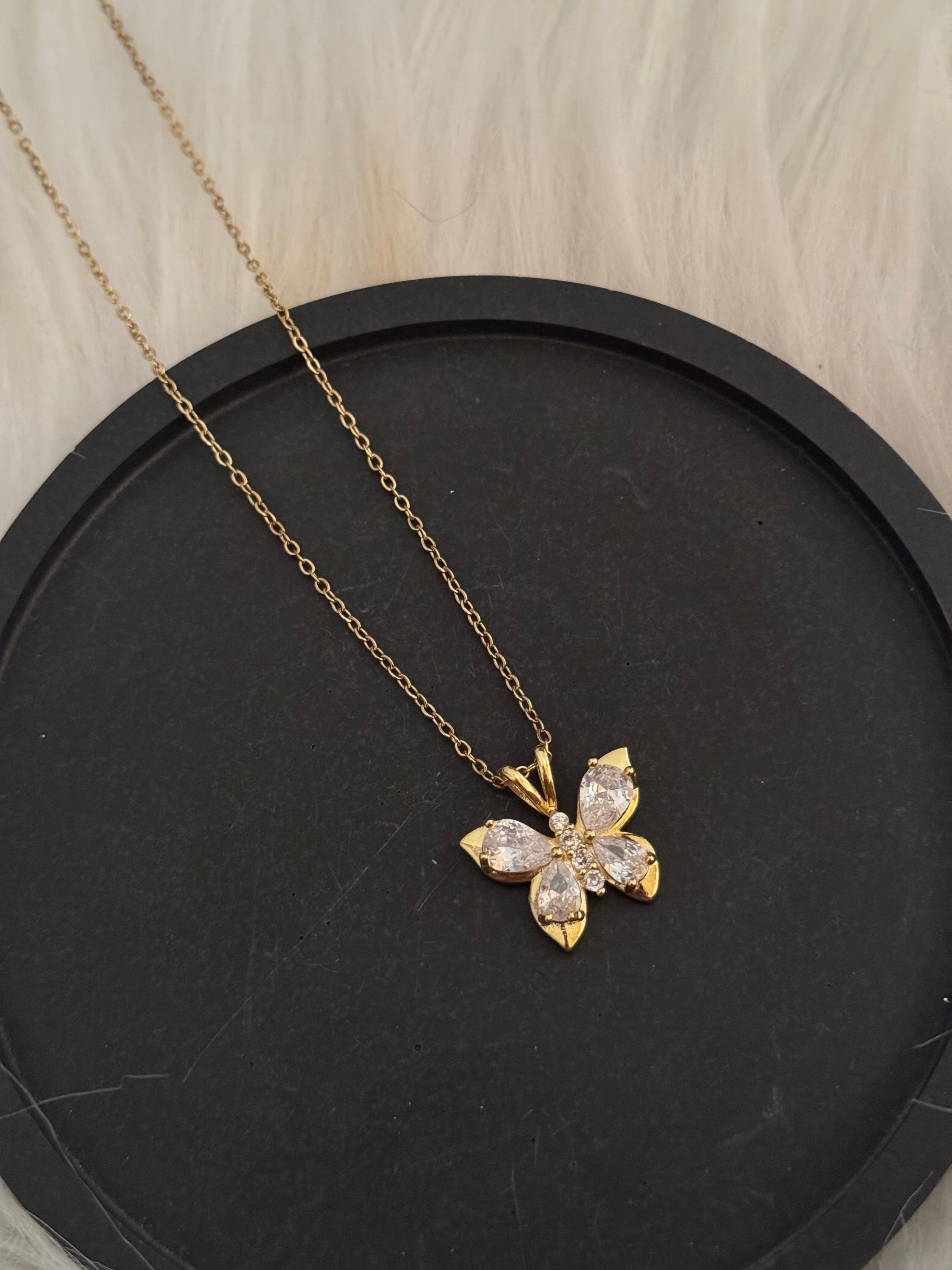 Butterfly necklace