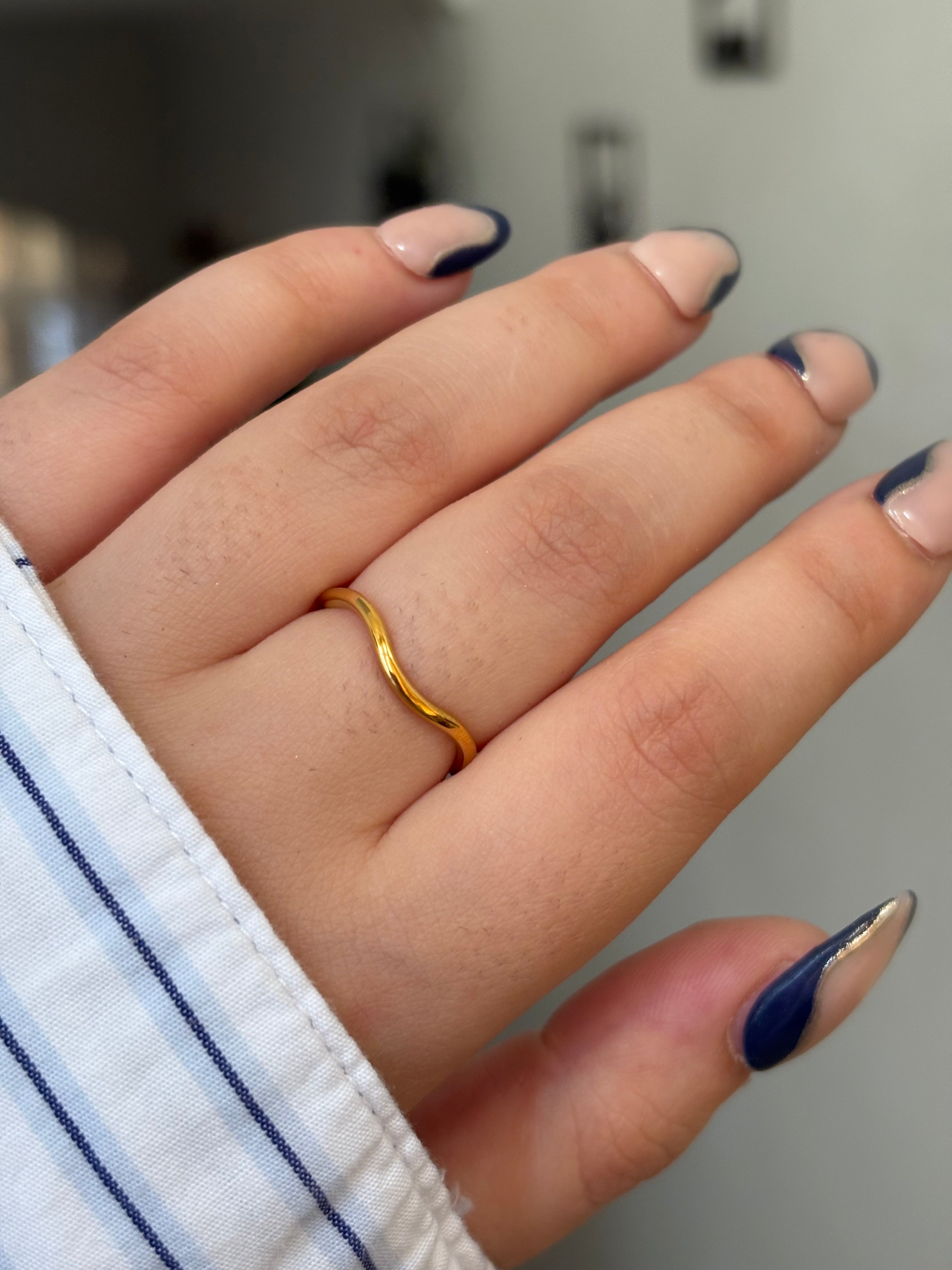 Swirl ring