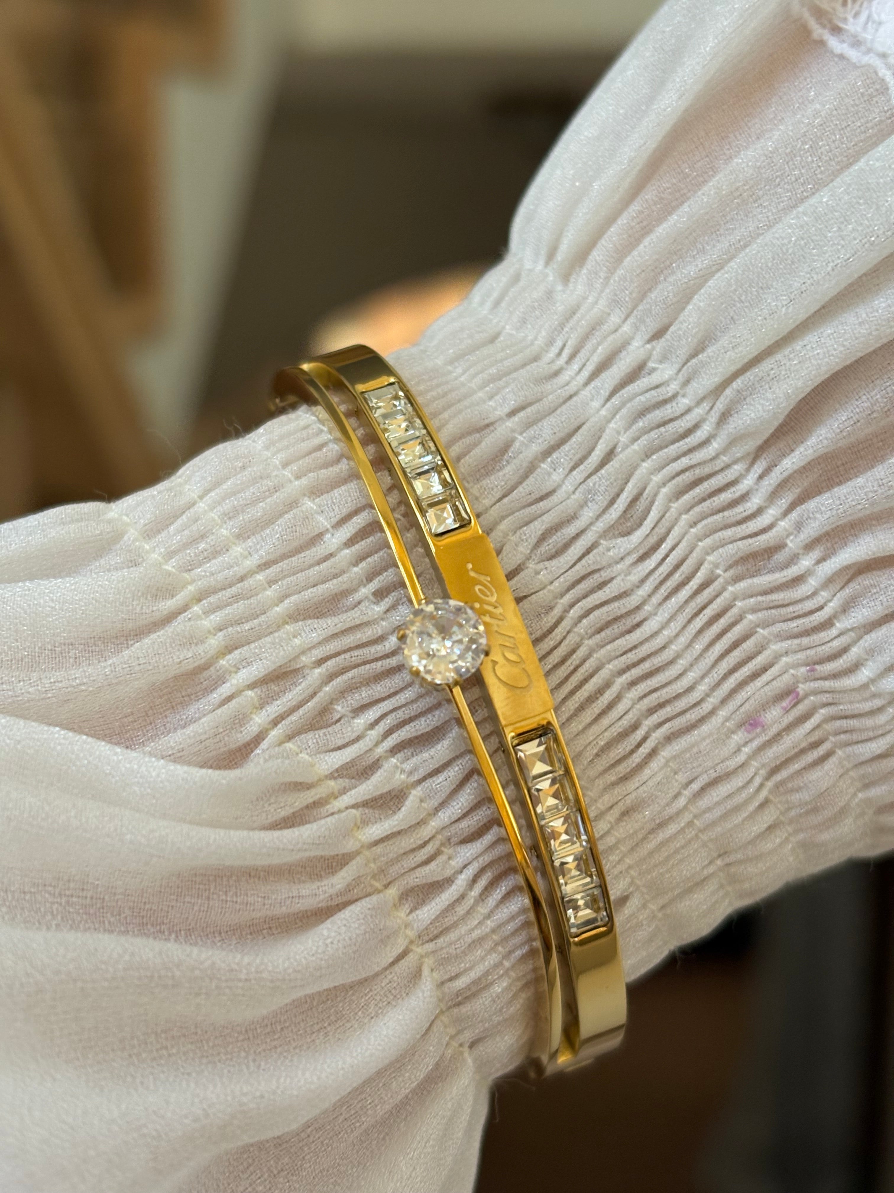 Solitaire bracelet