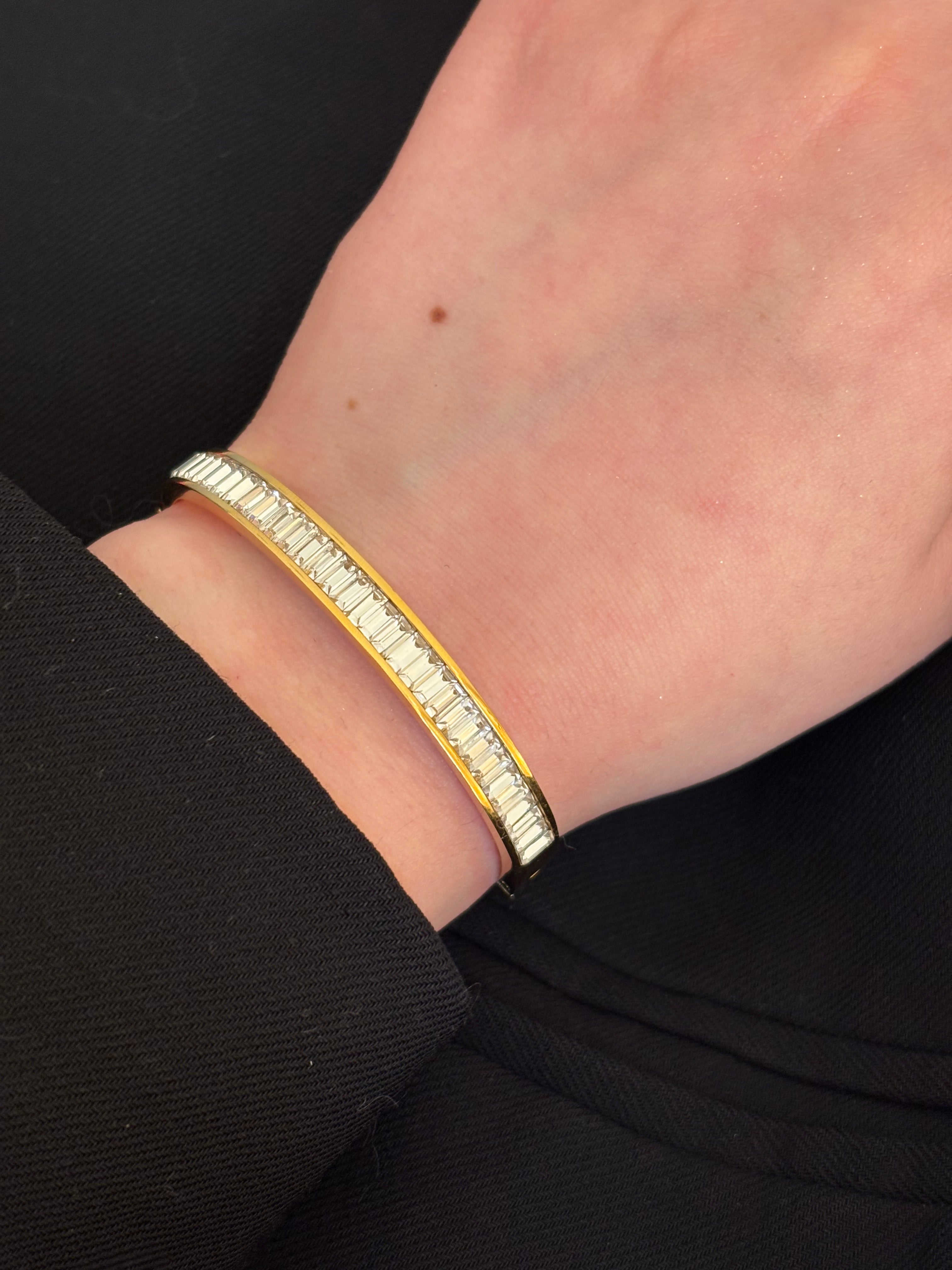 Rhinestone bracelet (baby size)