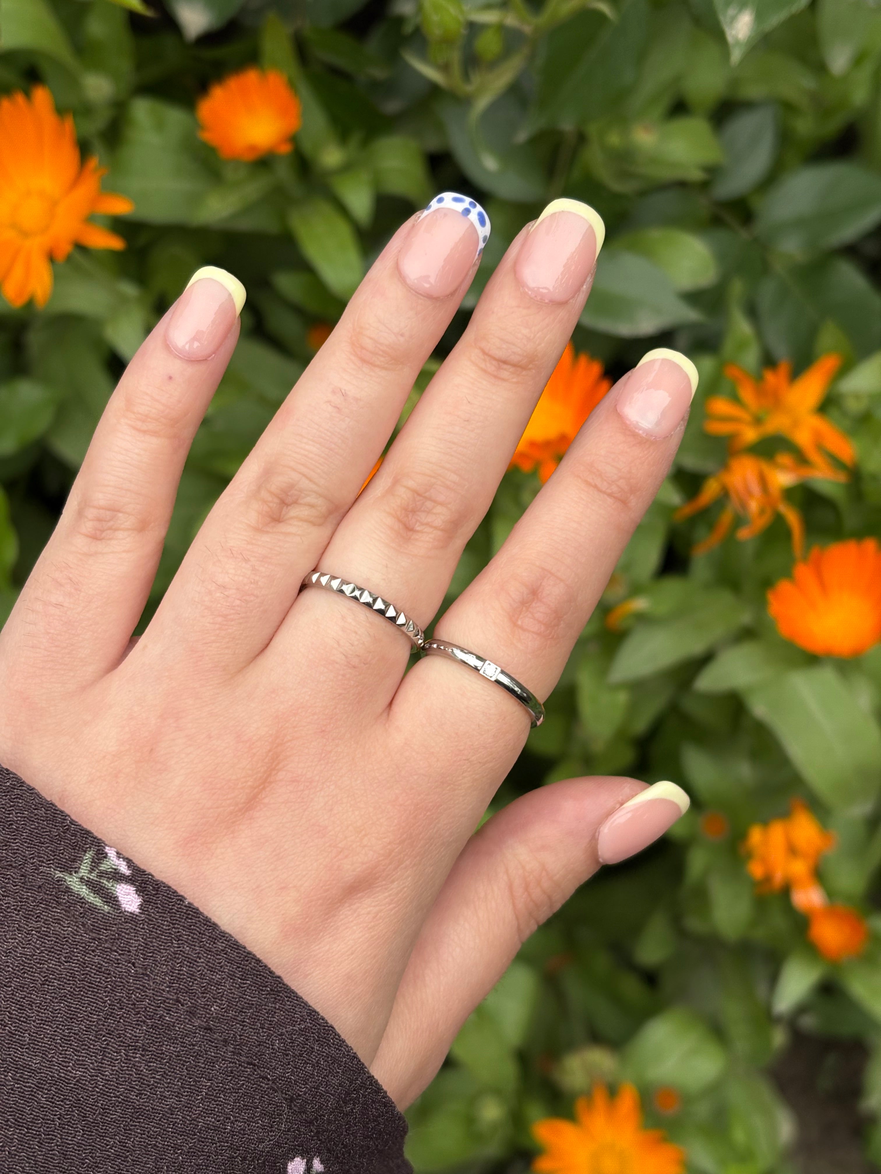 Frosty ring set