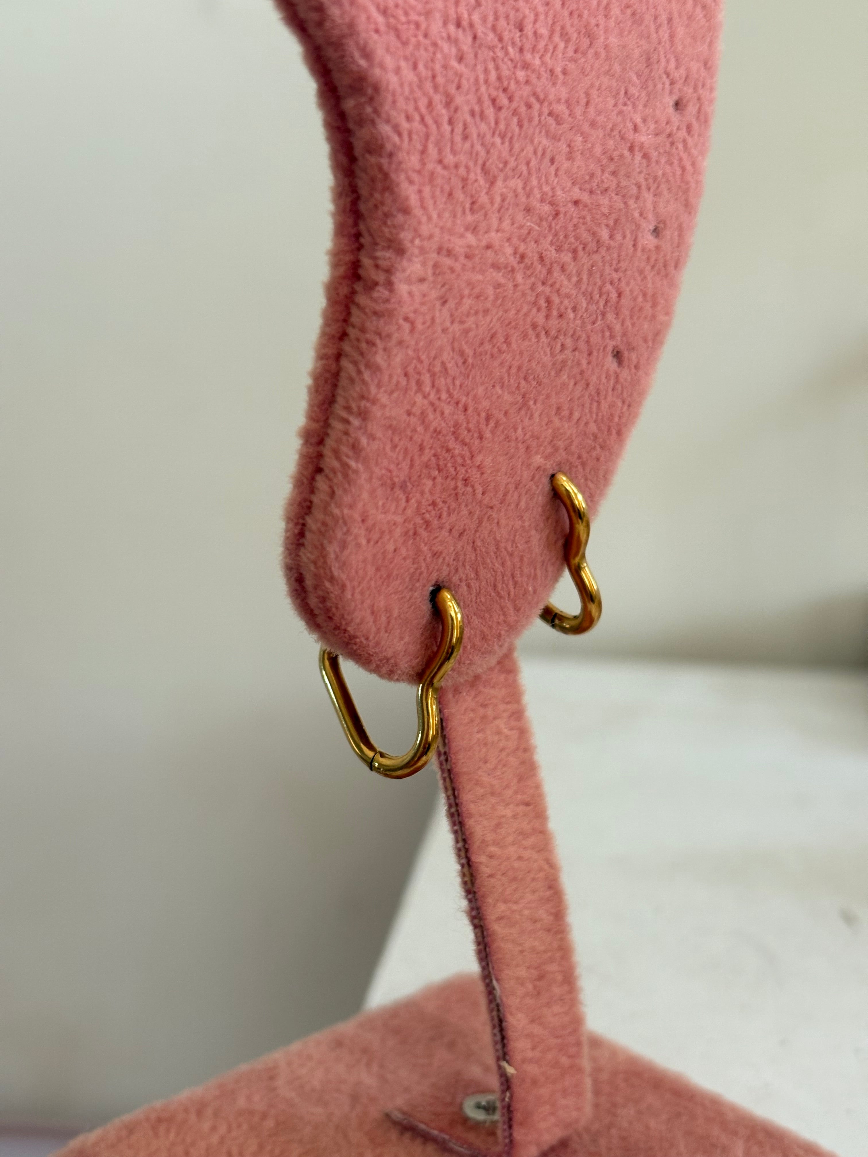 Small heart hoops