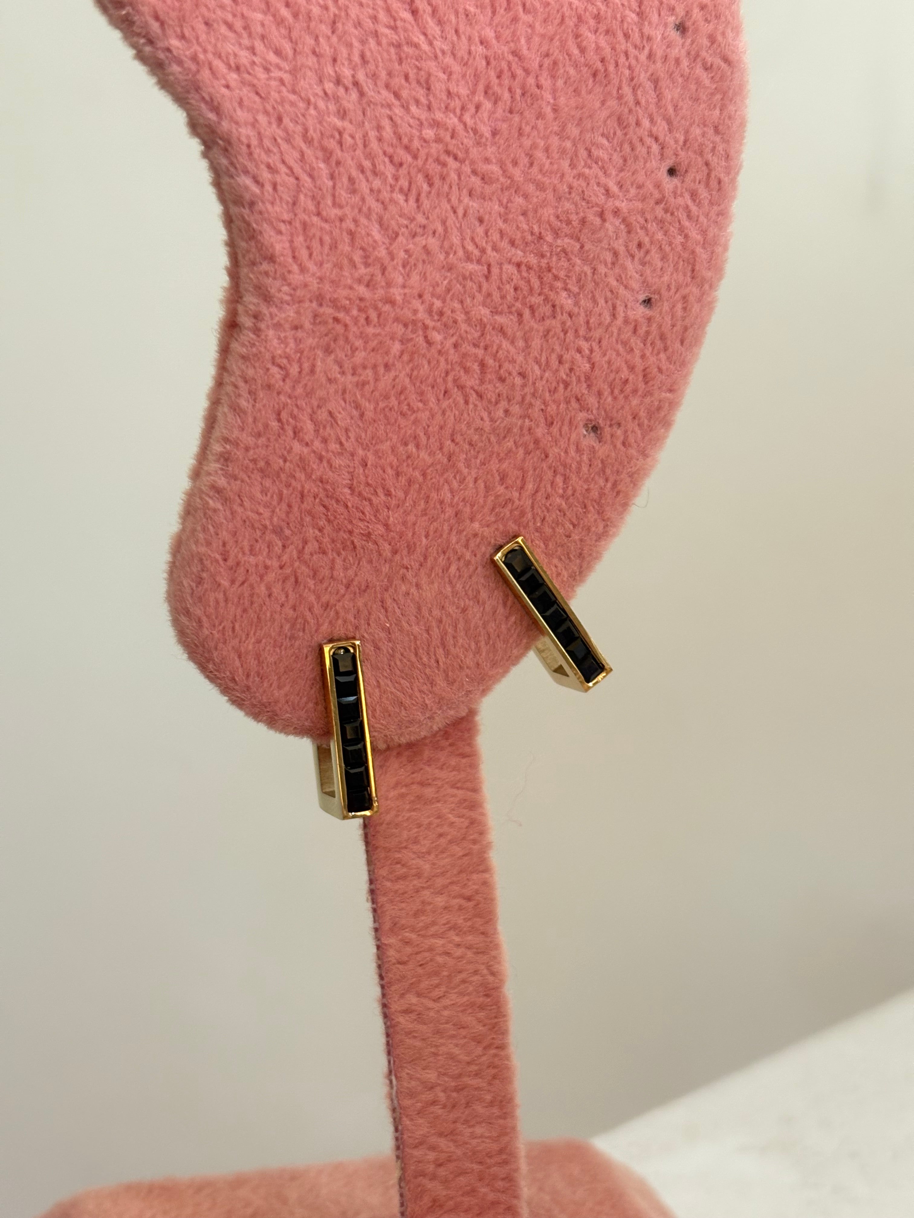 Black earring