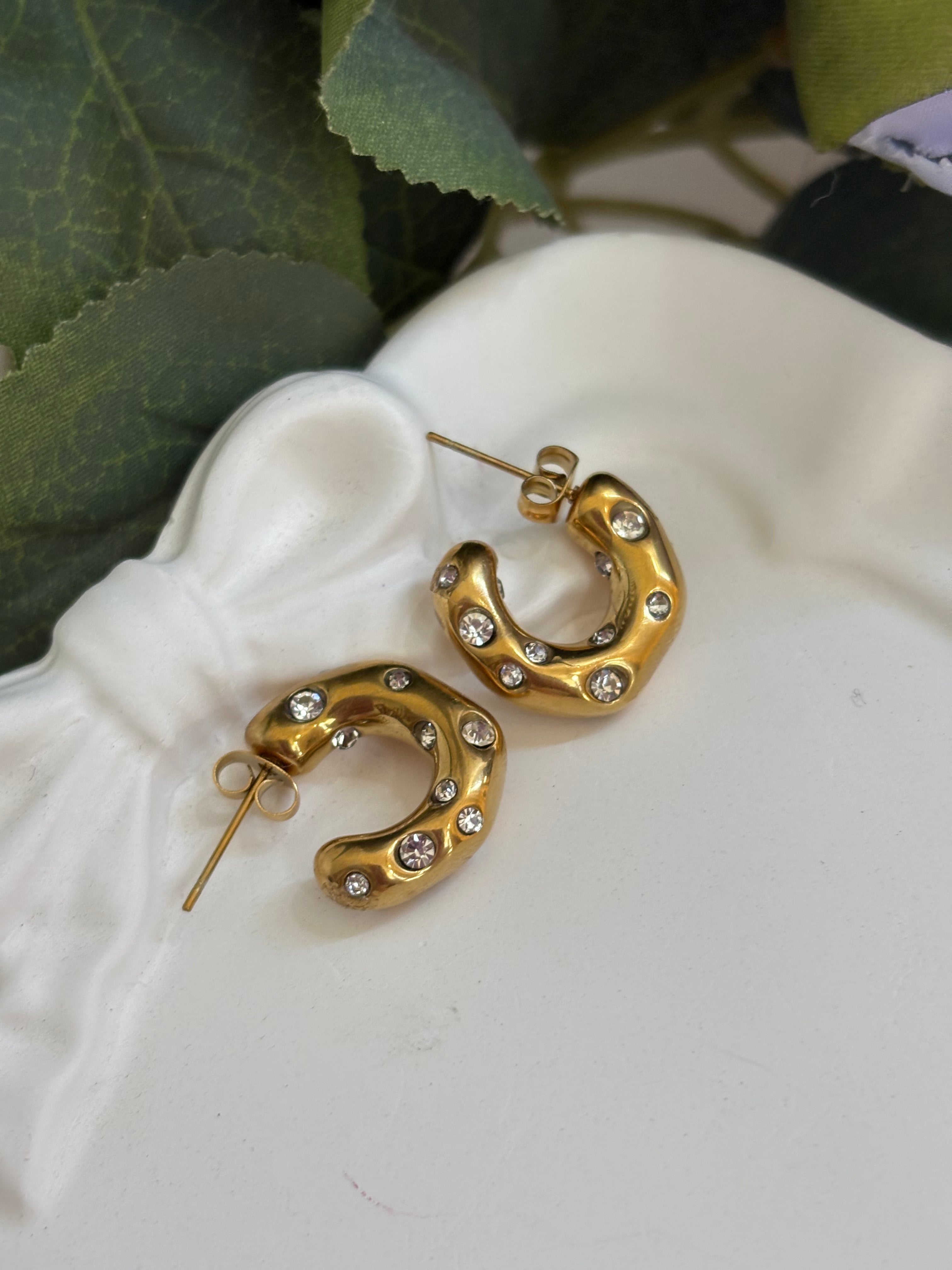 Diamond earrings