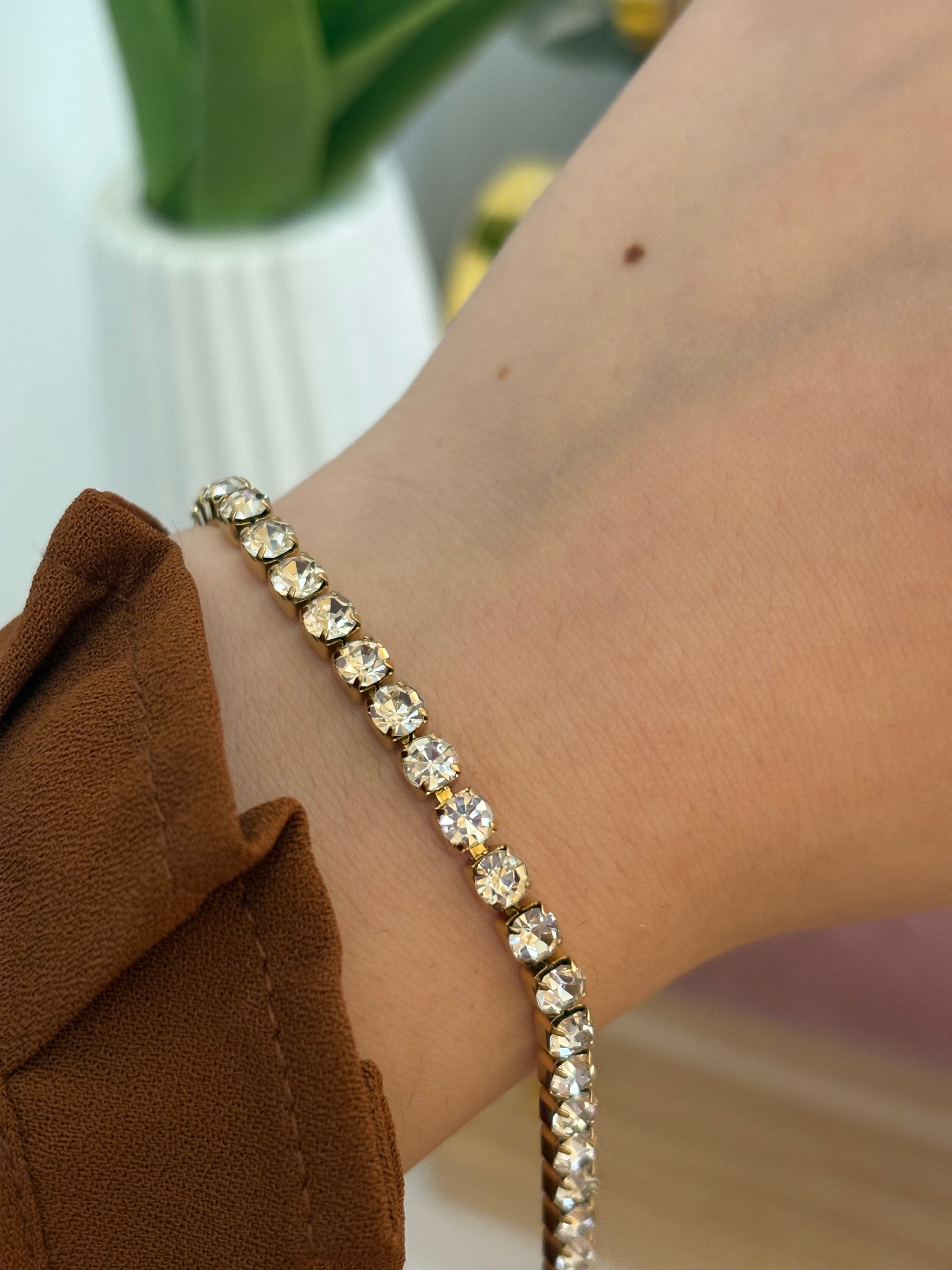 Thick Tennis bracelet