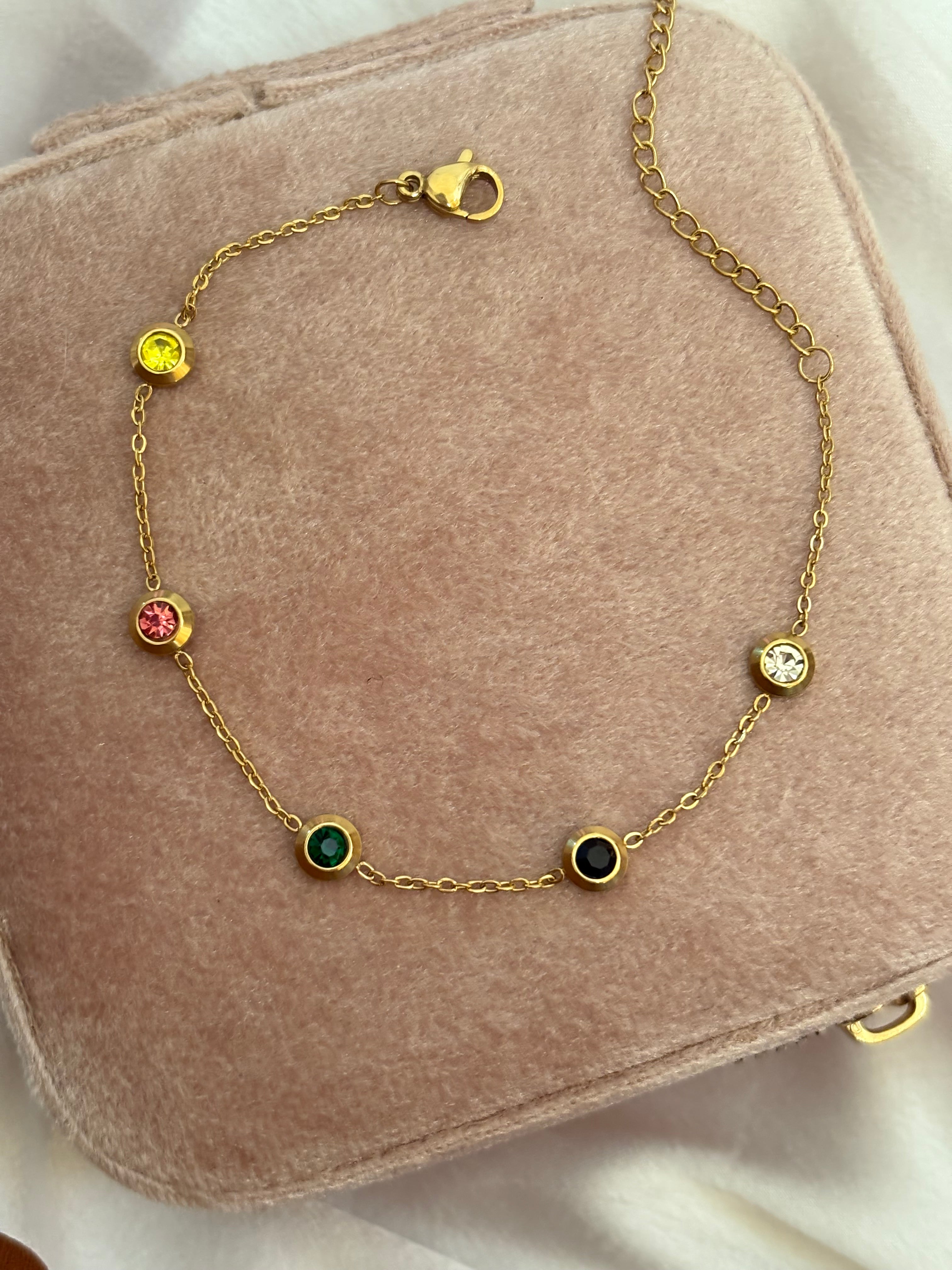 Multistone bracelet