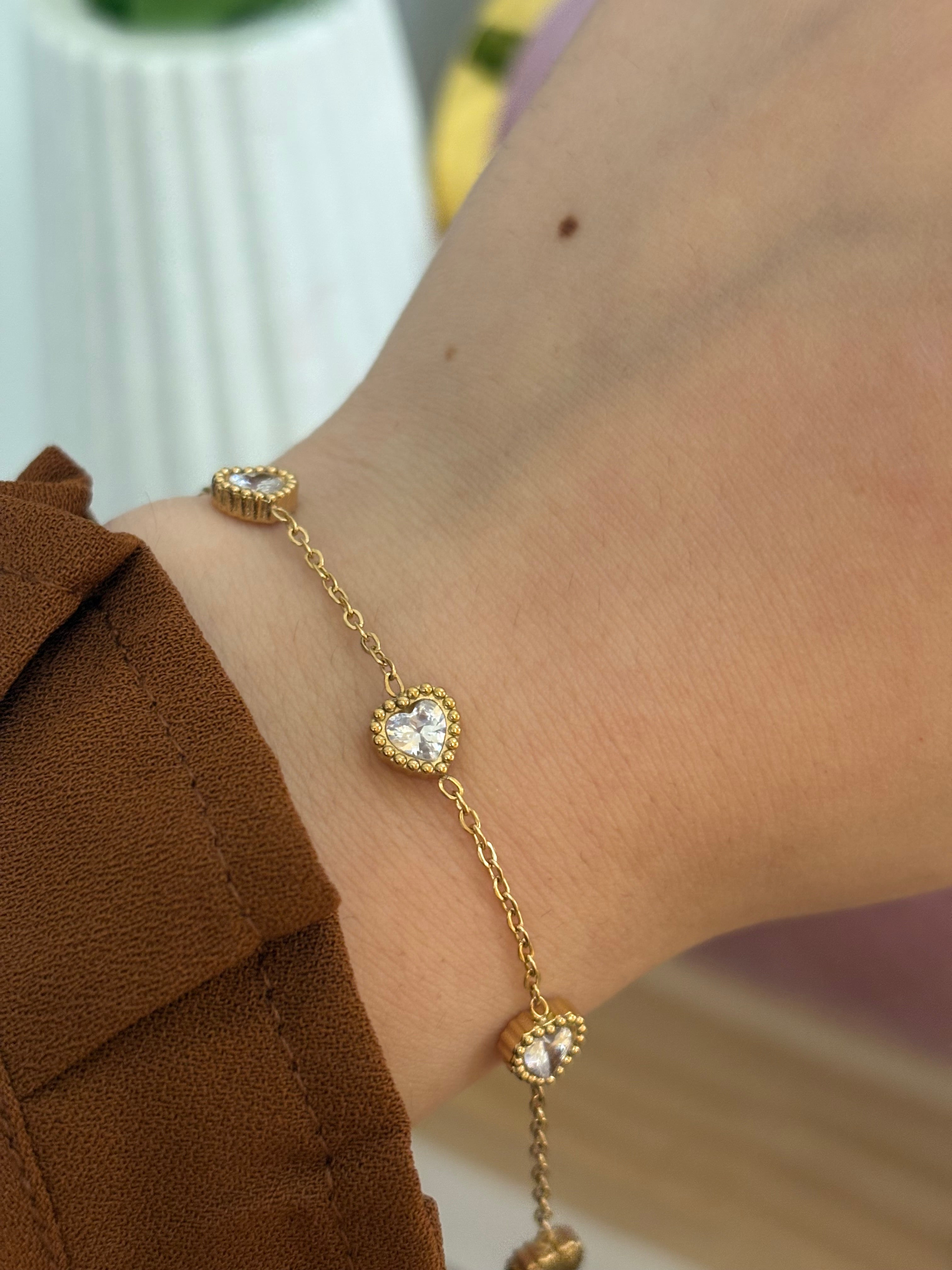 Heart bracelet