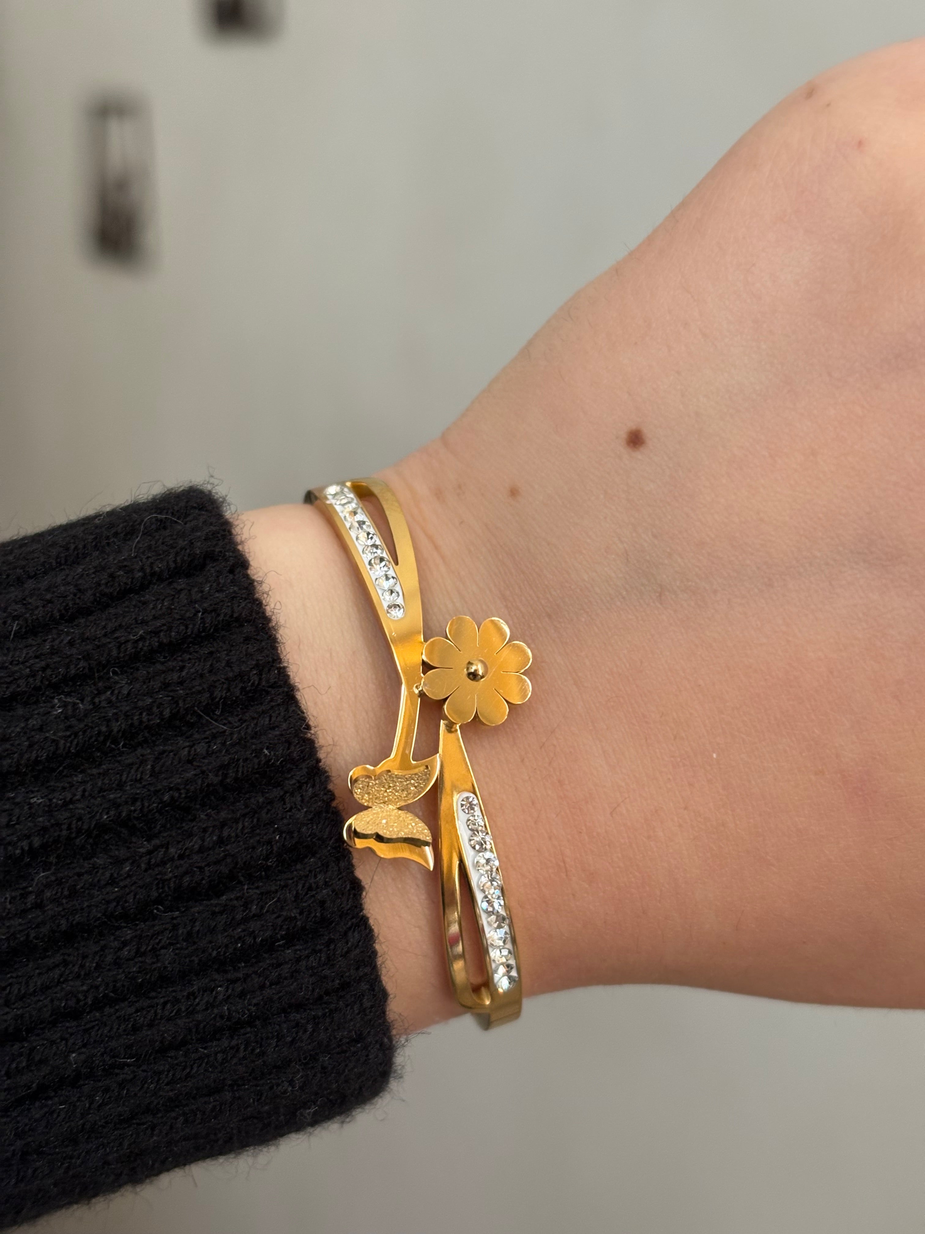 Flower bracelet(baby size)